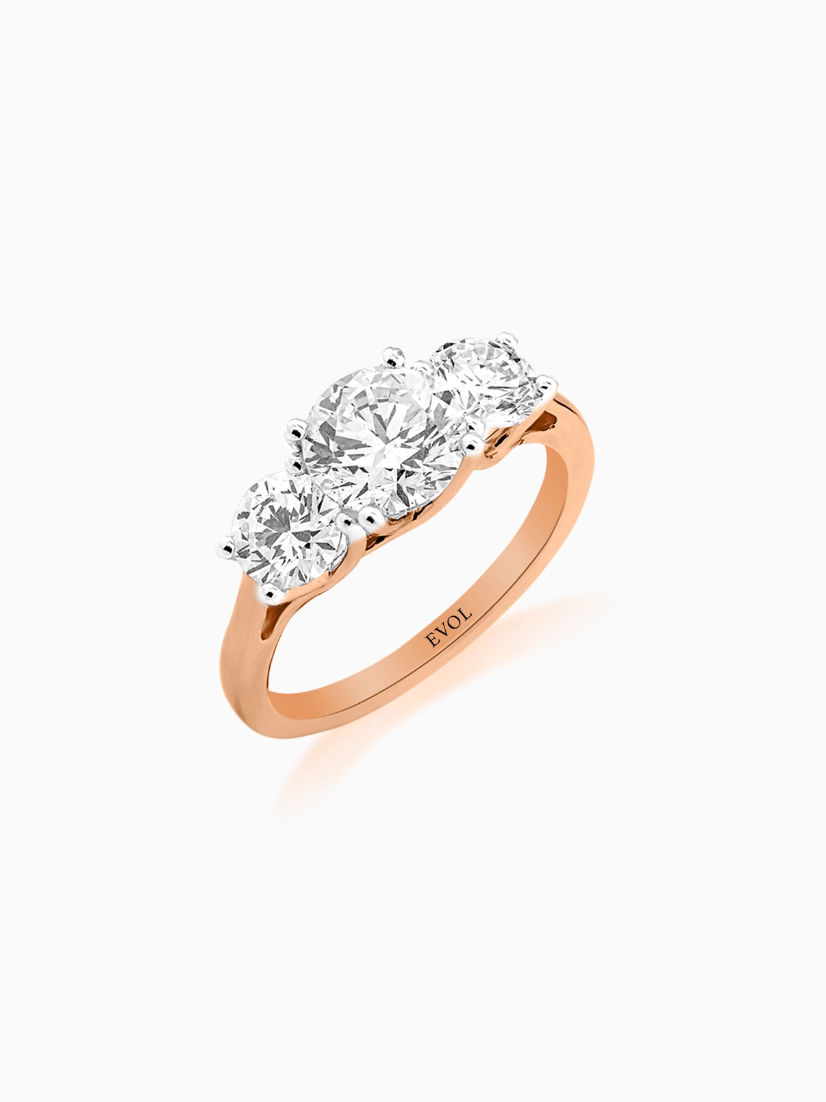 Trinity Diamond Ring - Evol Jewels