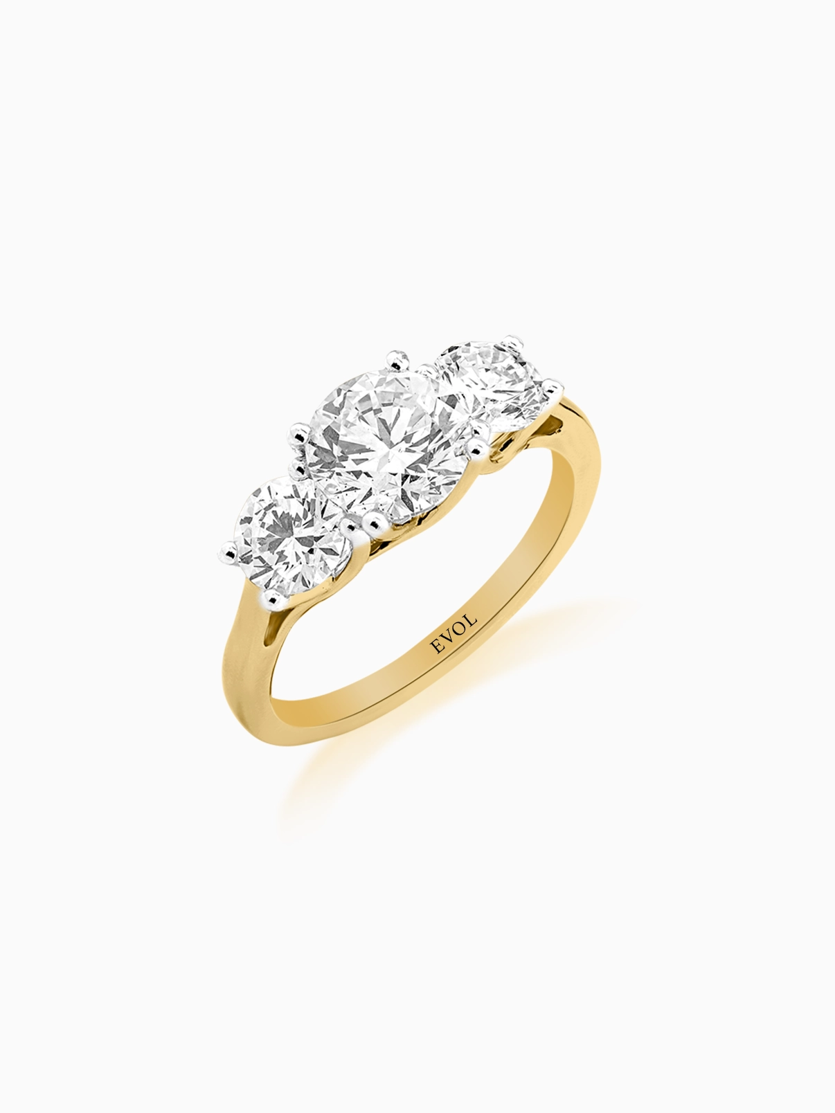 Trinity Diamond Ring - Evol Jewels