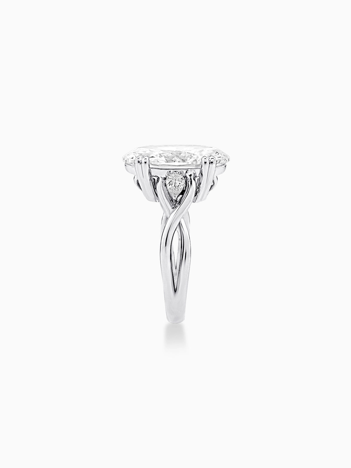 Eterna Oval Diamond Ring