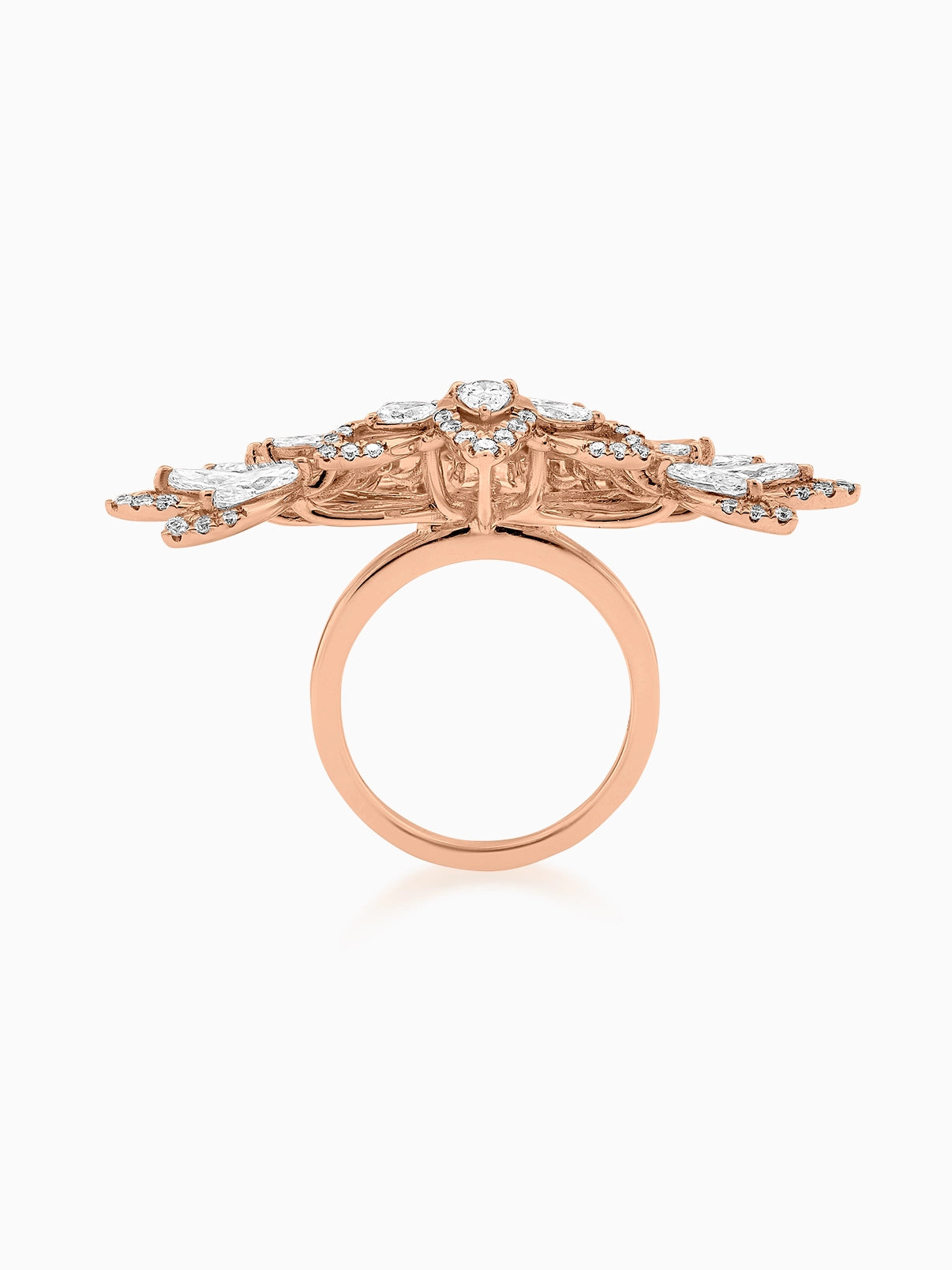Flora Marquise Bloom Ring