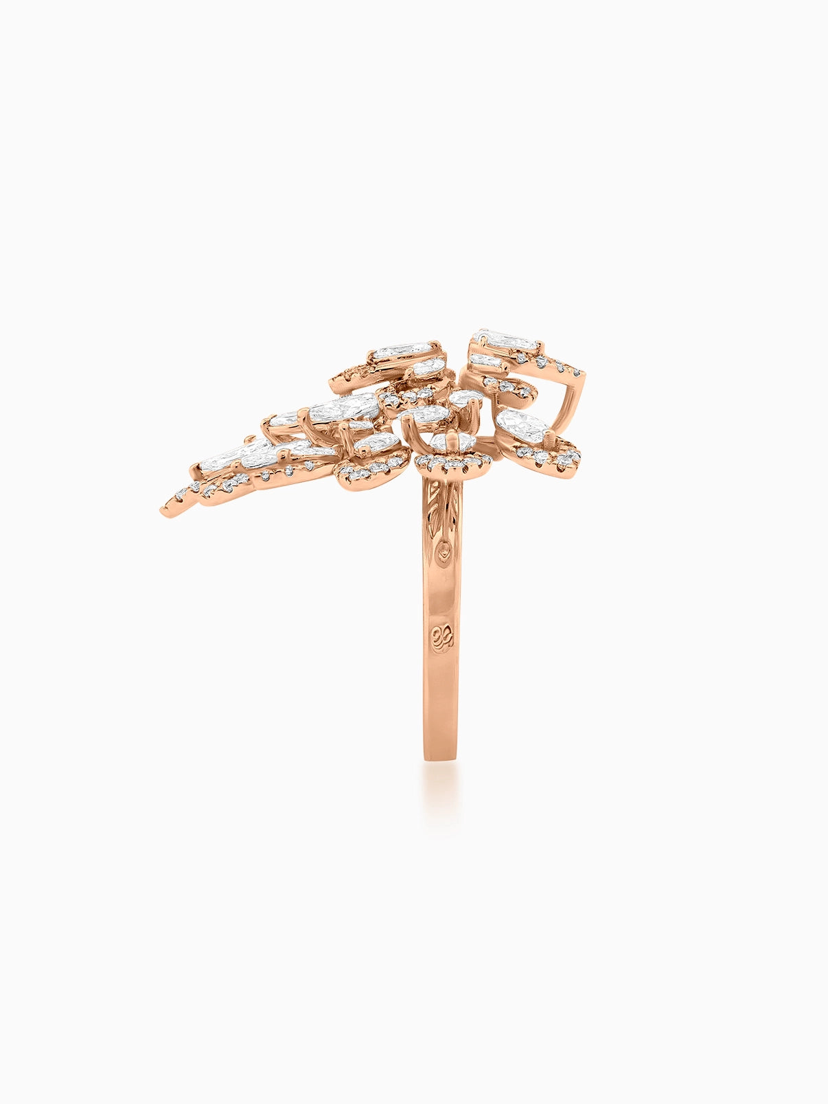 Flora Marquise Bloom Ring