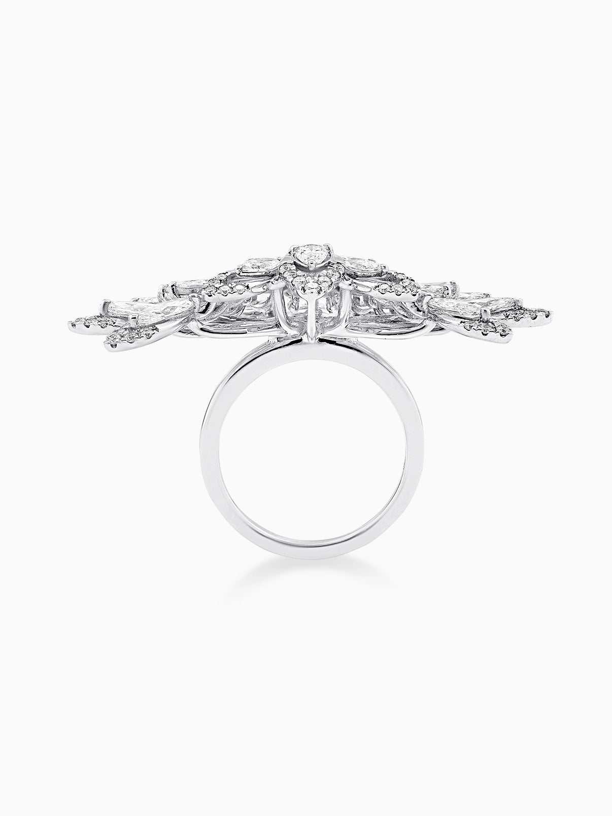 Flora Marquise Bloom Ring