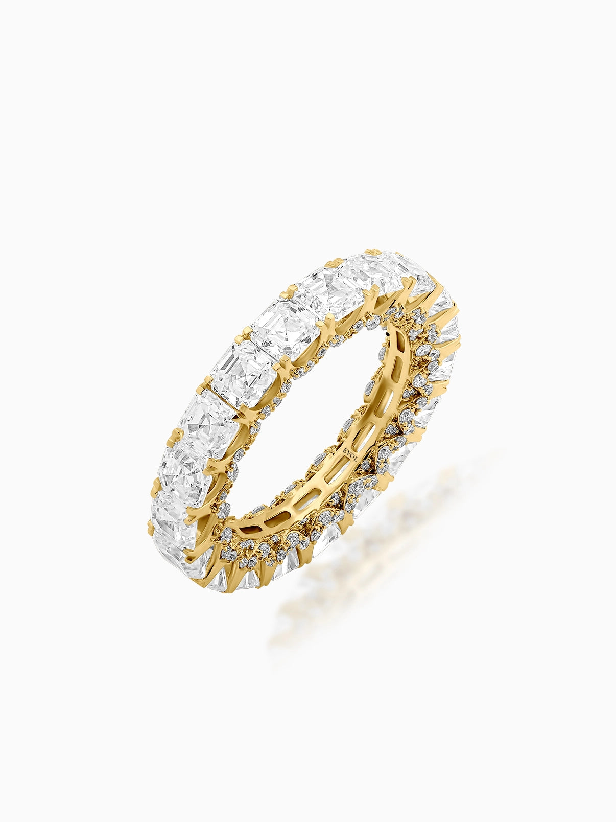 Radiant Eternity Diamond Band
