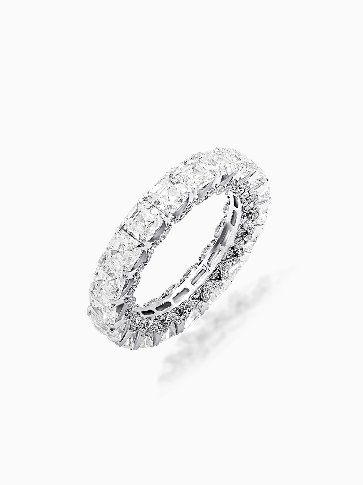 Radiant Eternity Diamond Band - Evol Jewels