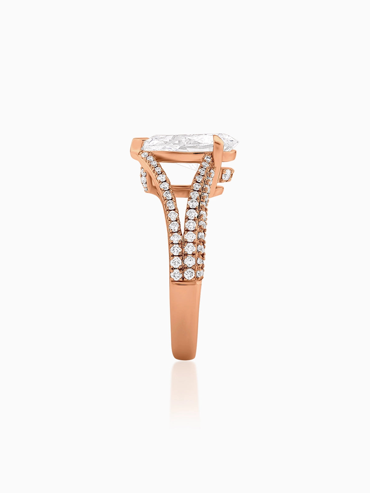 Ethereal Pear Diamond Ring - Evol Jewels