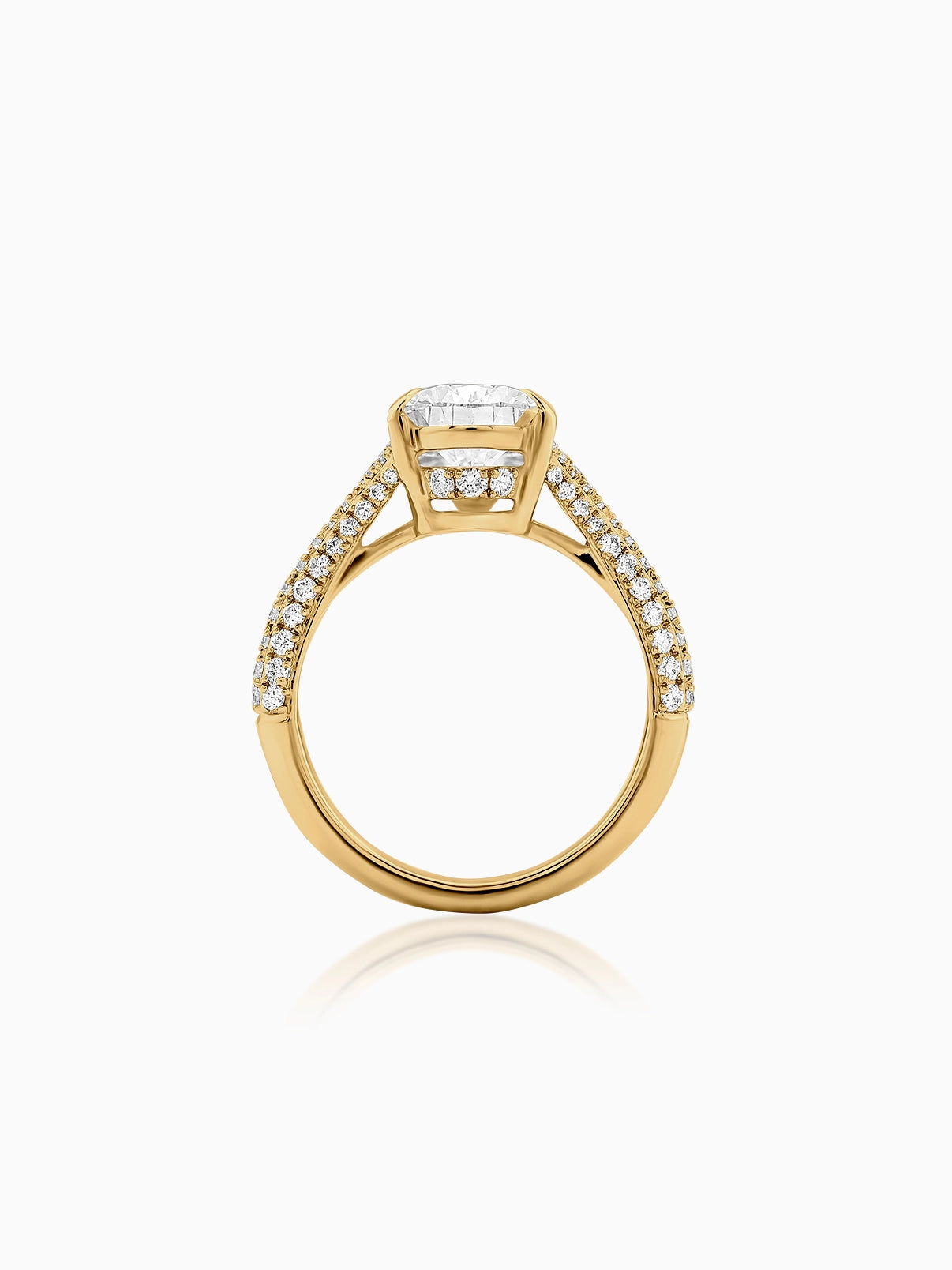 Ethereal Pear Diamond Ring - Evol Jewels