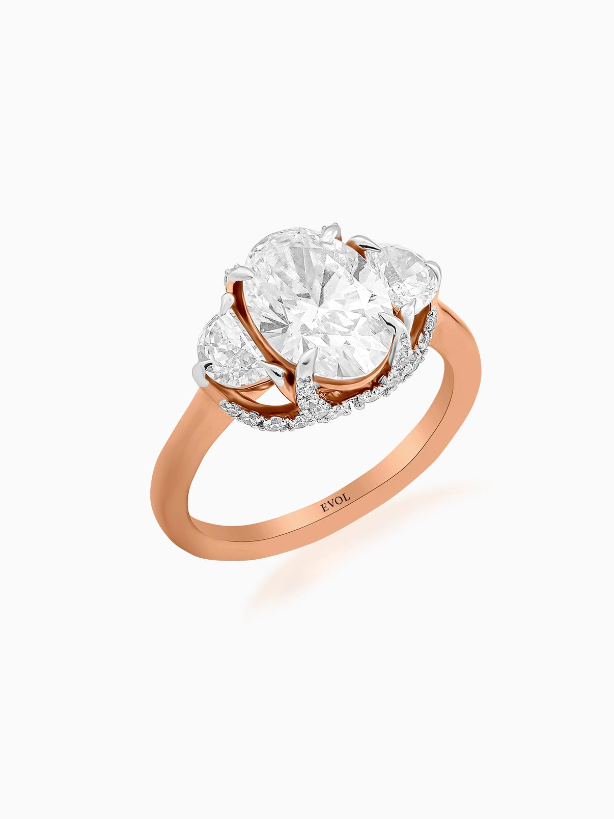 Opulent Harmony Diamond Ring