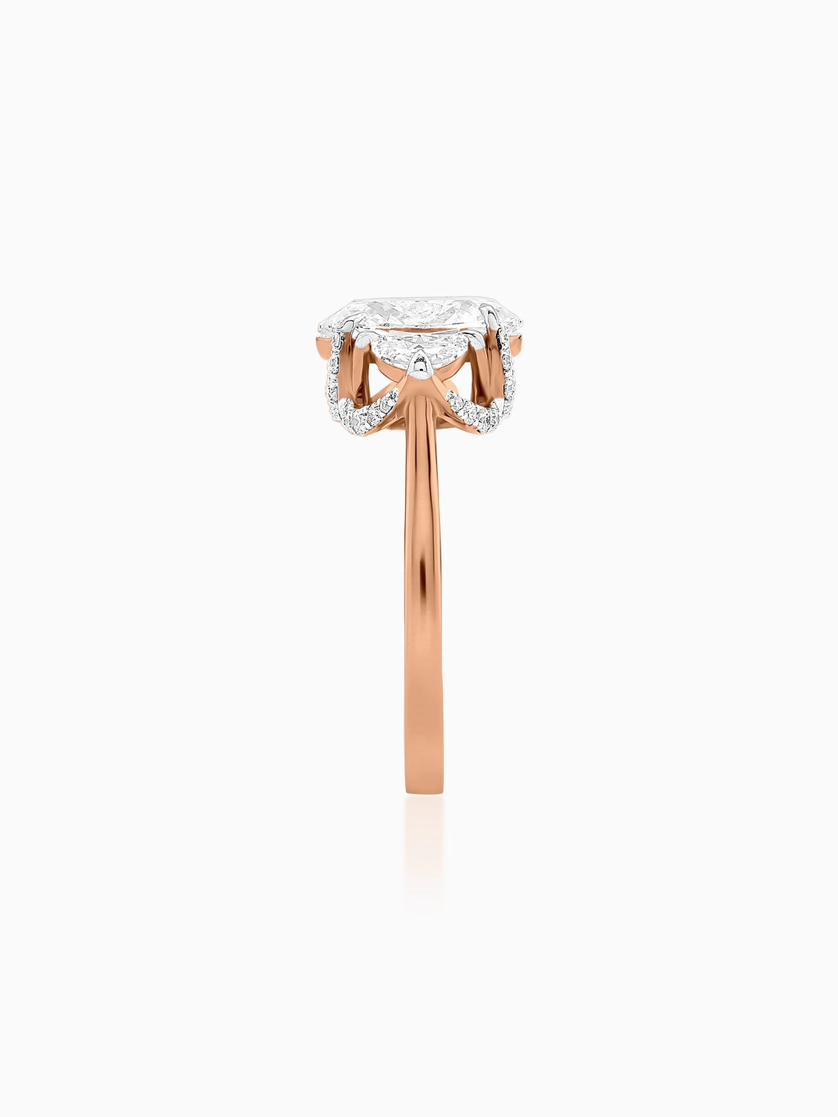 Opulent Harmony Diamond Ring