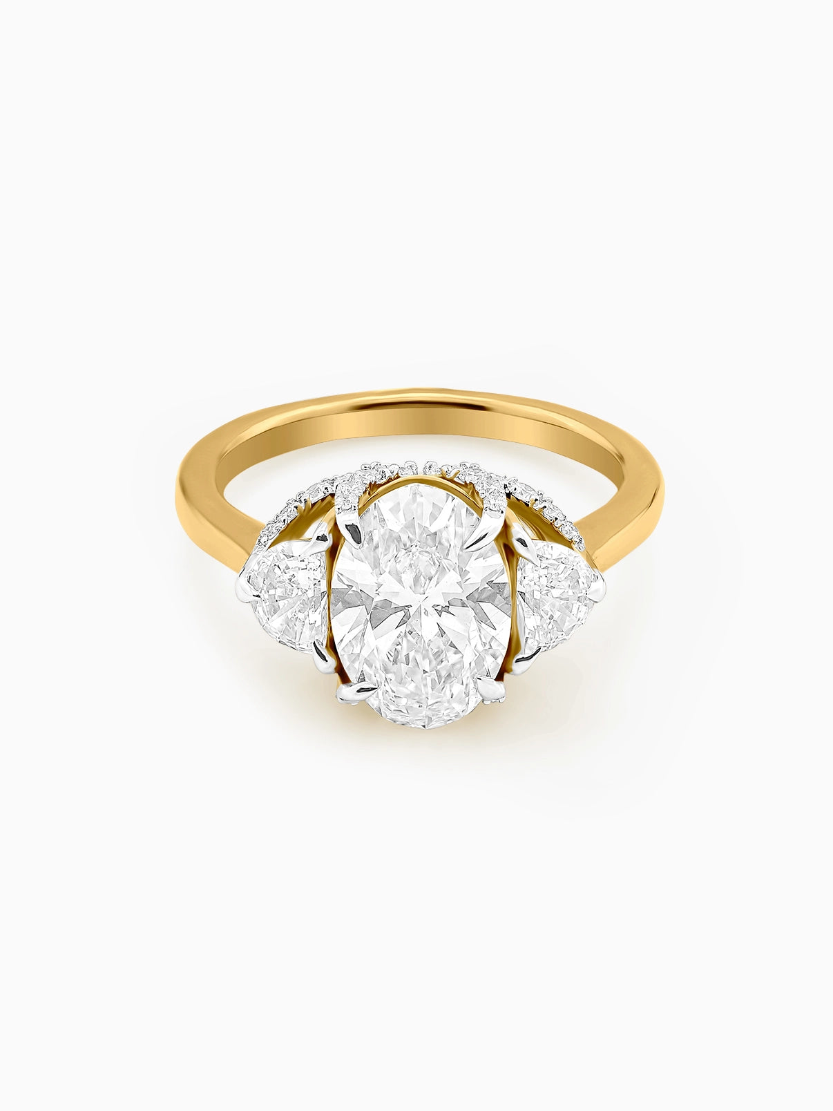 Opulent Harmony Diamond Ring