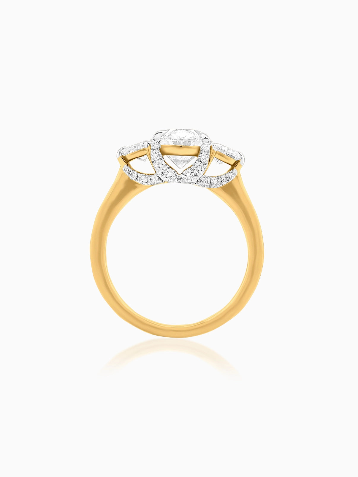 Opulent Harmony Diamond Ring