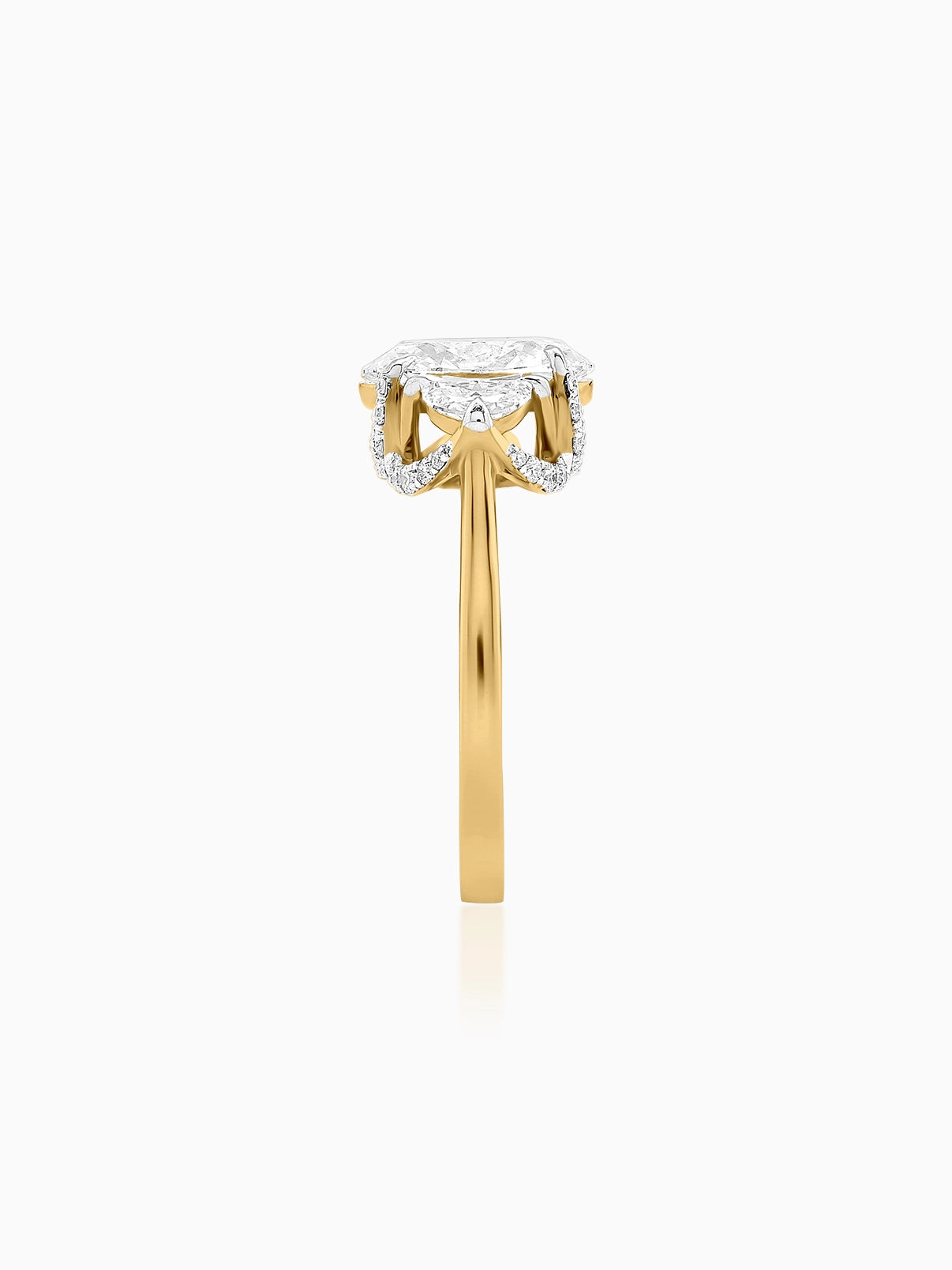 Opulent Harmony Diamond Ring