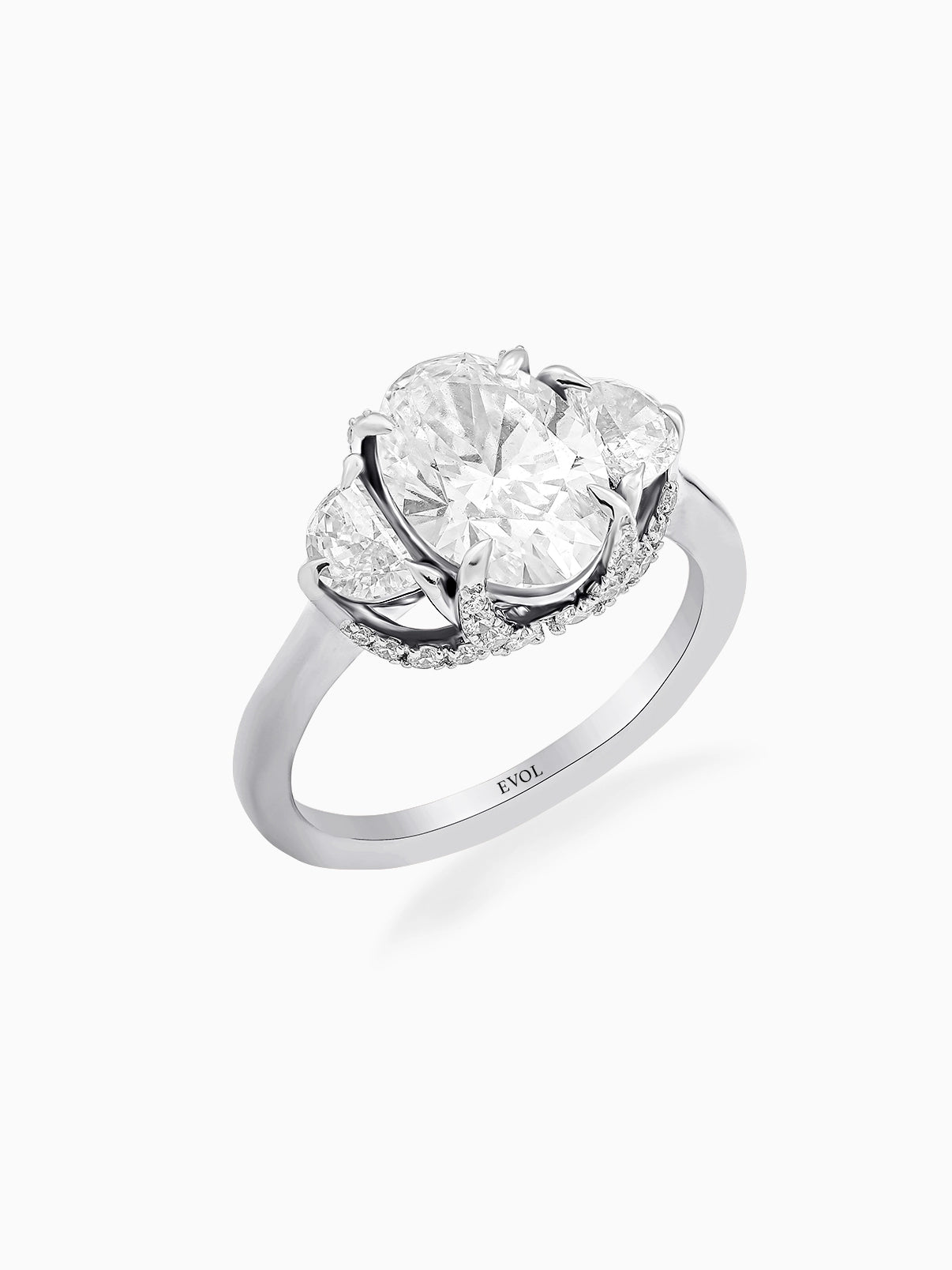Opulent Harmony Diamond Ring