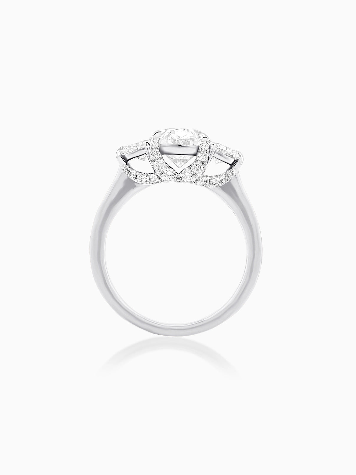 Opulent Harmony Diamond Ring