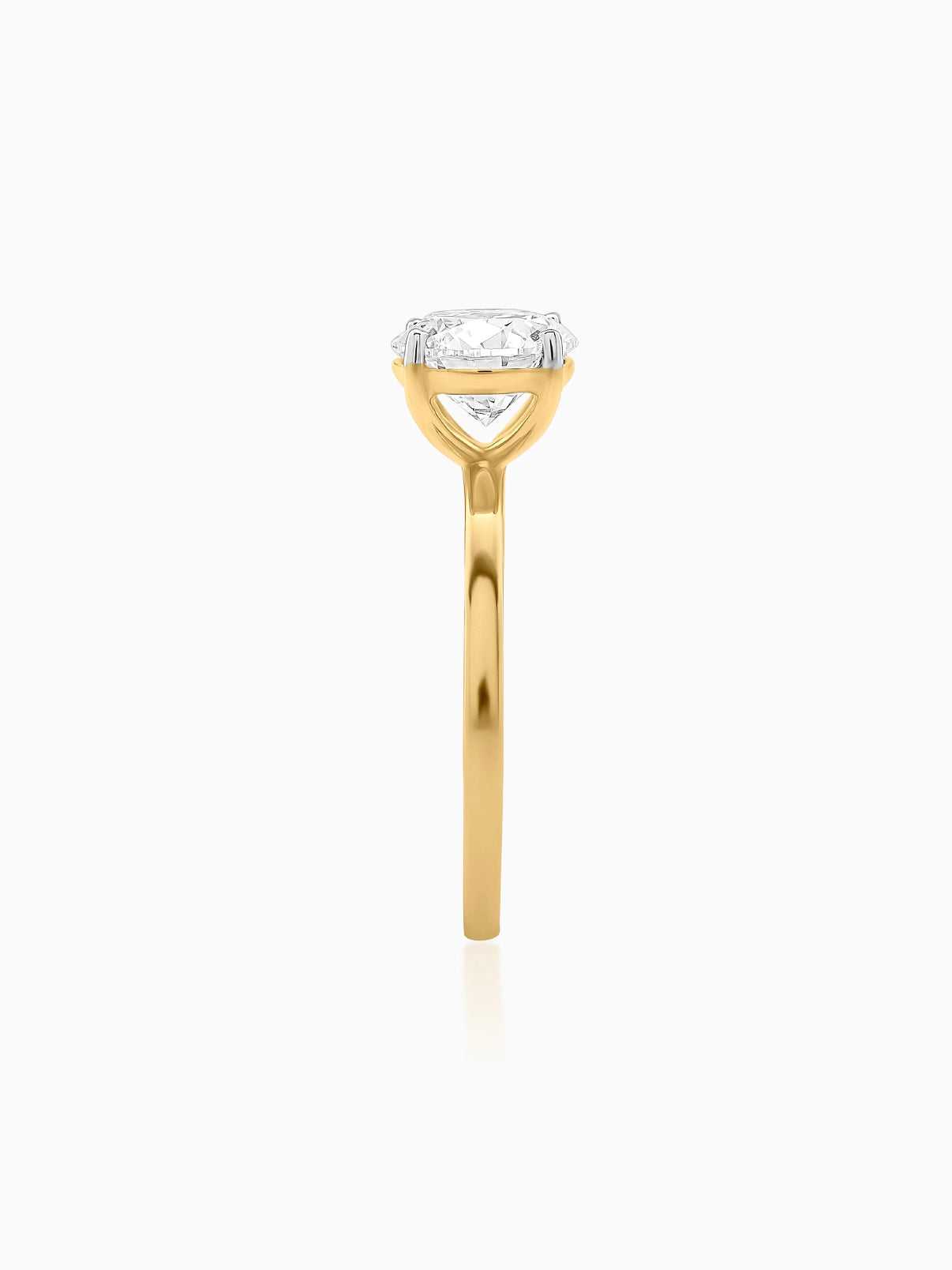 Pristine Round Diamond Ring - Evol Jewels