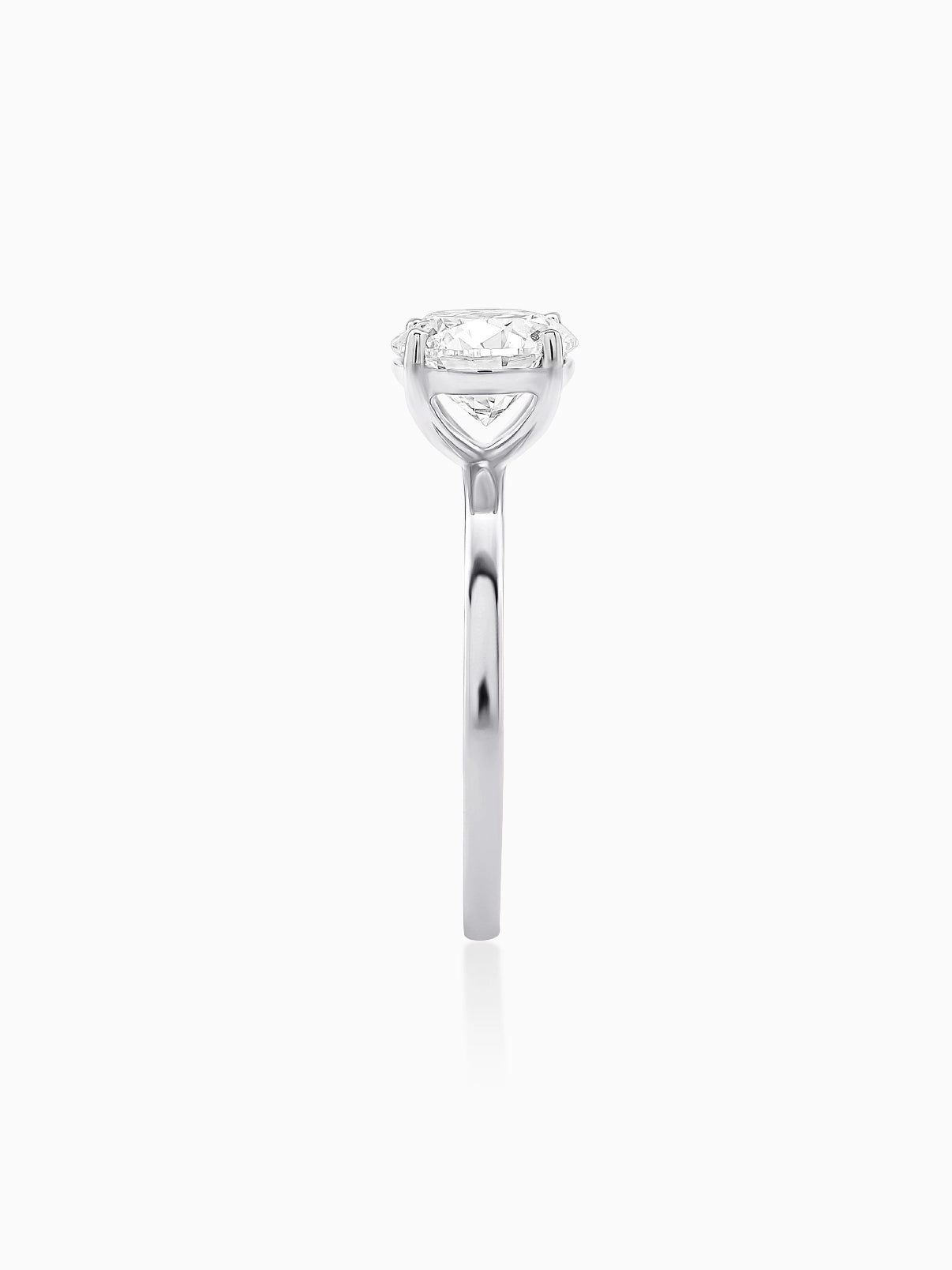 Pristine Round Diamond Ring - Evol Jewels