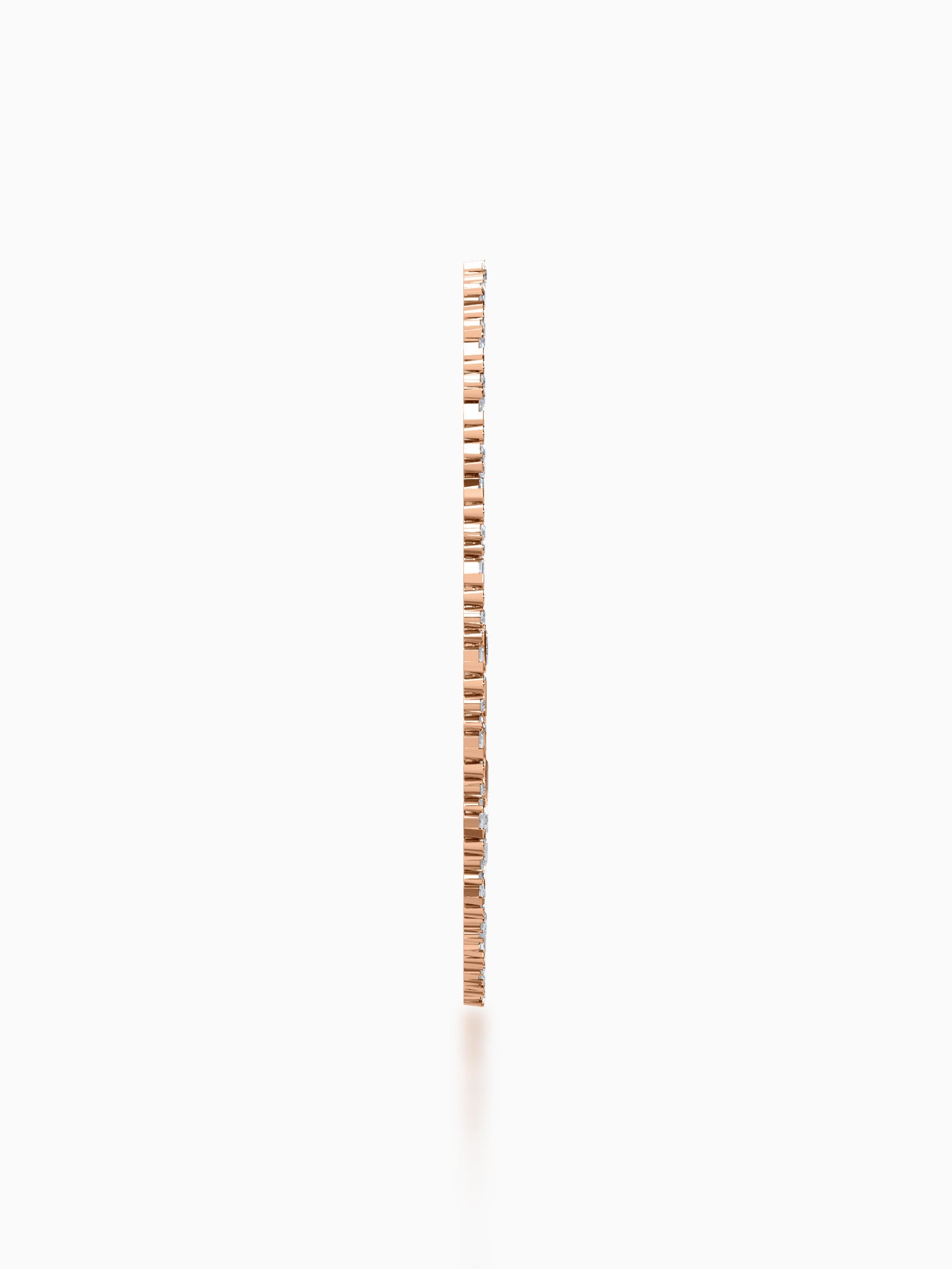 Wanderlust mix diamond necklace - Evol Jewels