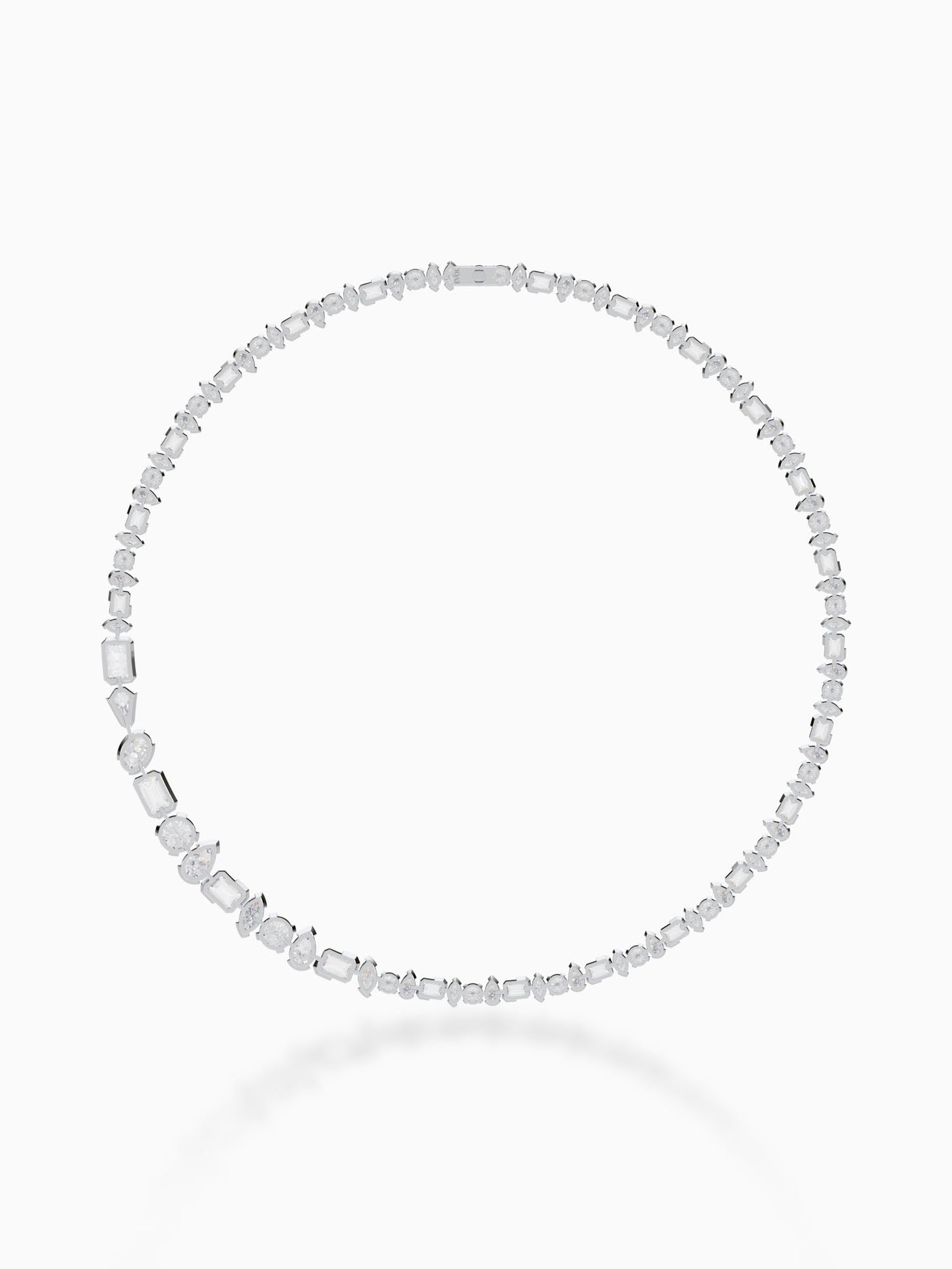 Wanderlust mix diamond necklace - Evol Jewels