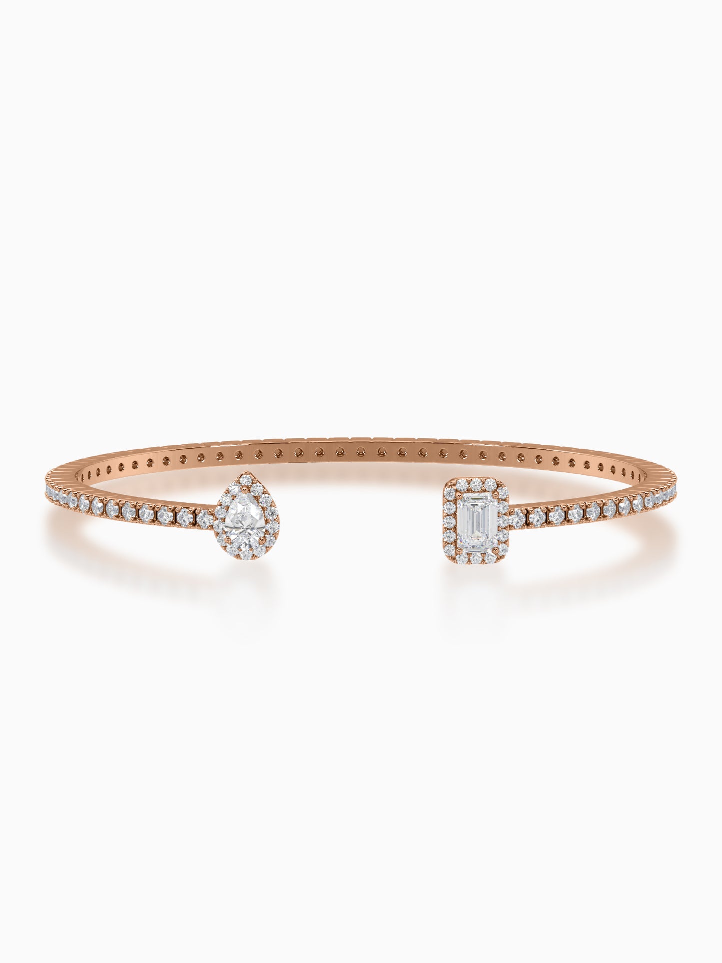 Twain Sparkle Cuff Bracelet - Evol Jewels