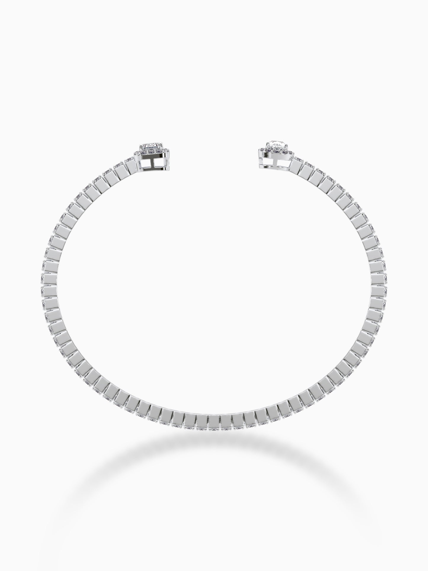 Twain Sparkle Cuff Bracelet - Evol Jewels