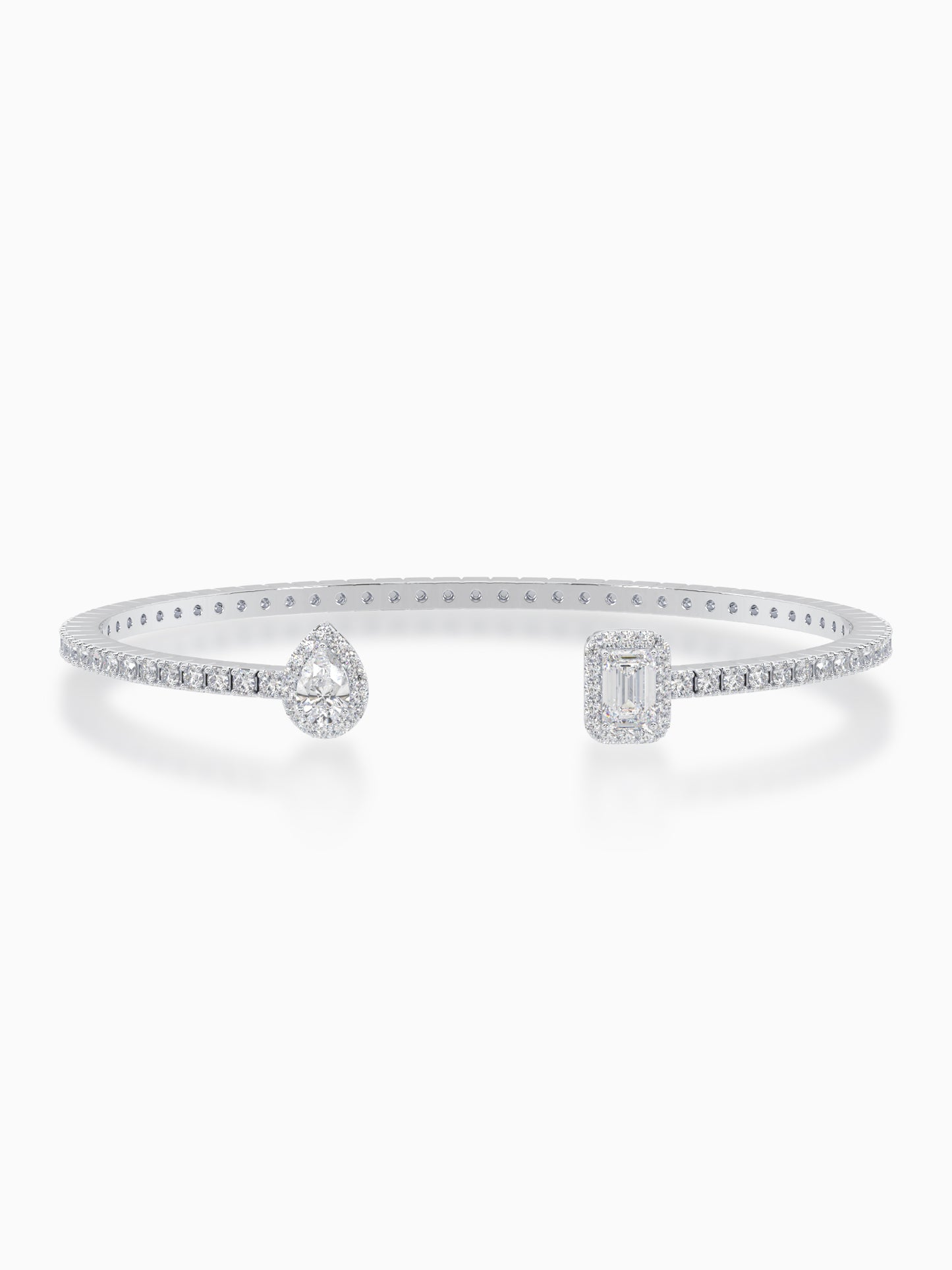 Twain Sparkle Cuff Bracelet - Evol Jewels