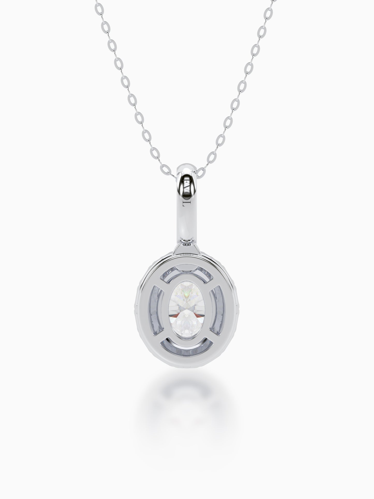 Davina Diamond Halo Pendant - Evol Jewels
