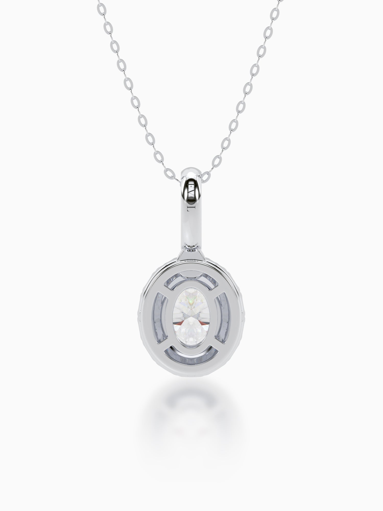 Davina Diamond Halo Pendant - Evol Jewels