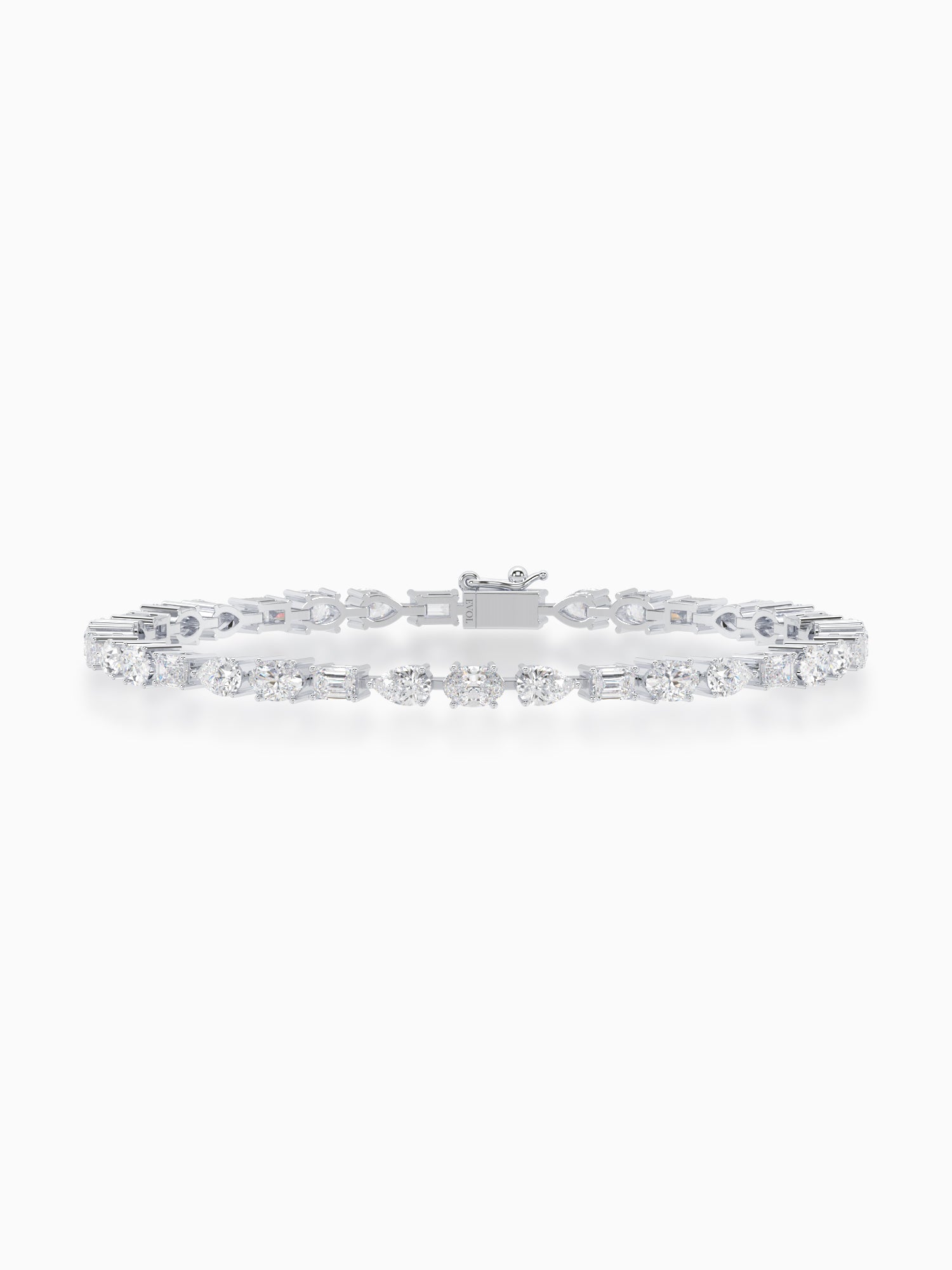 Poly Dazzle Diamond Tennis Bracelet - Evol Jewels