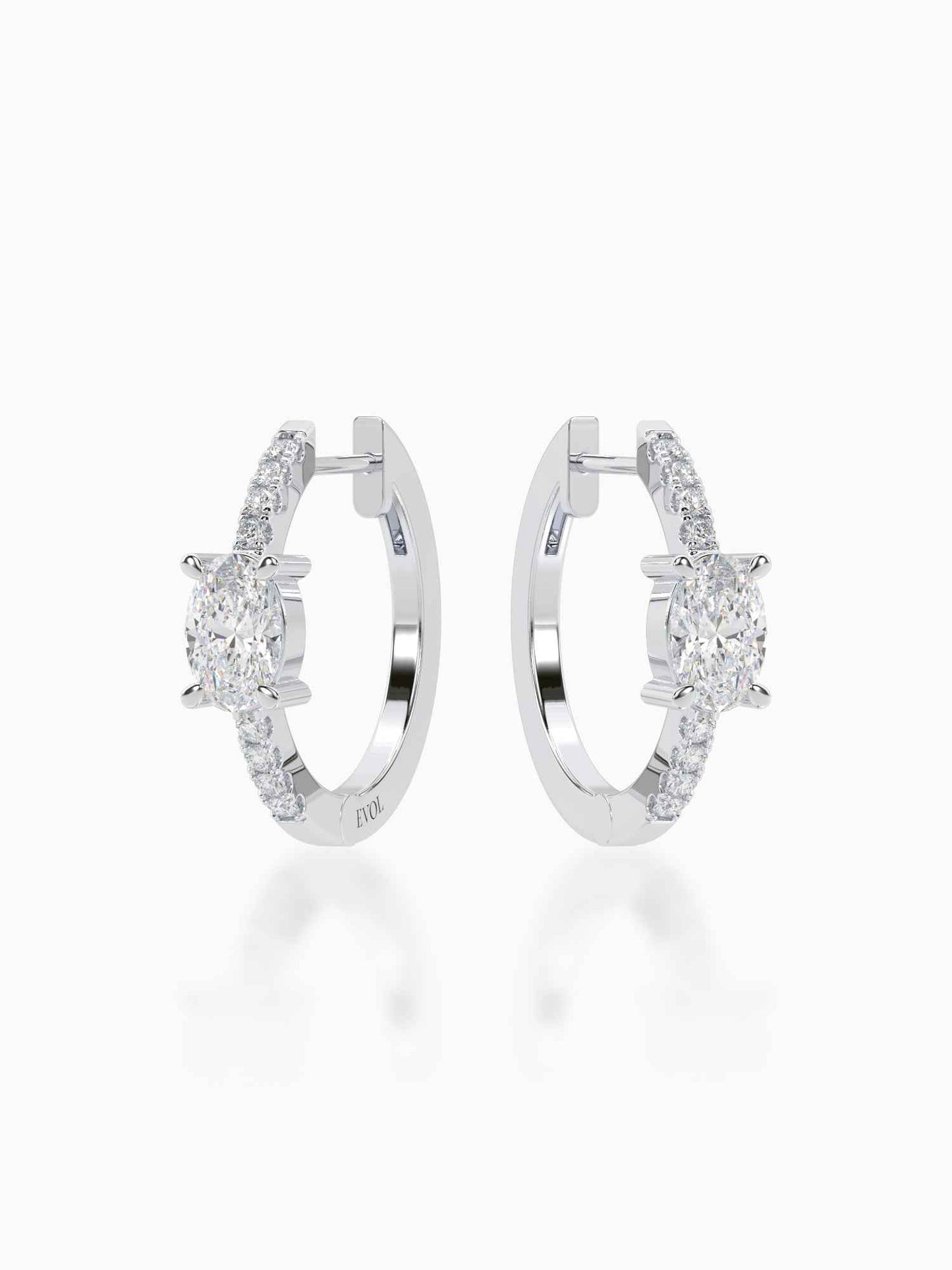 Aurora Huggie Earrings