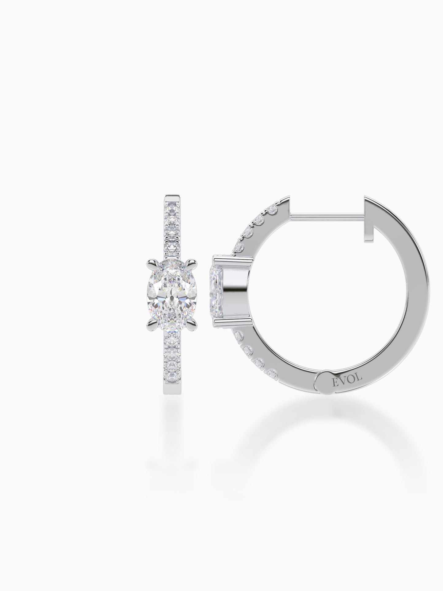 Aurora Huggie Earrings - Evol Jewels