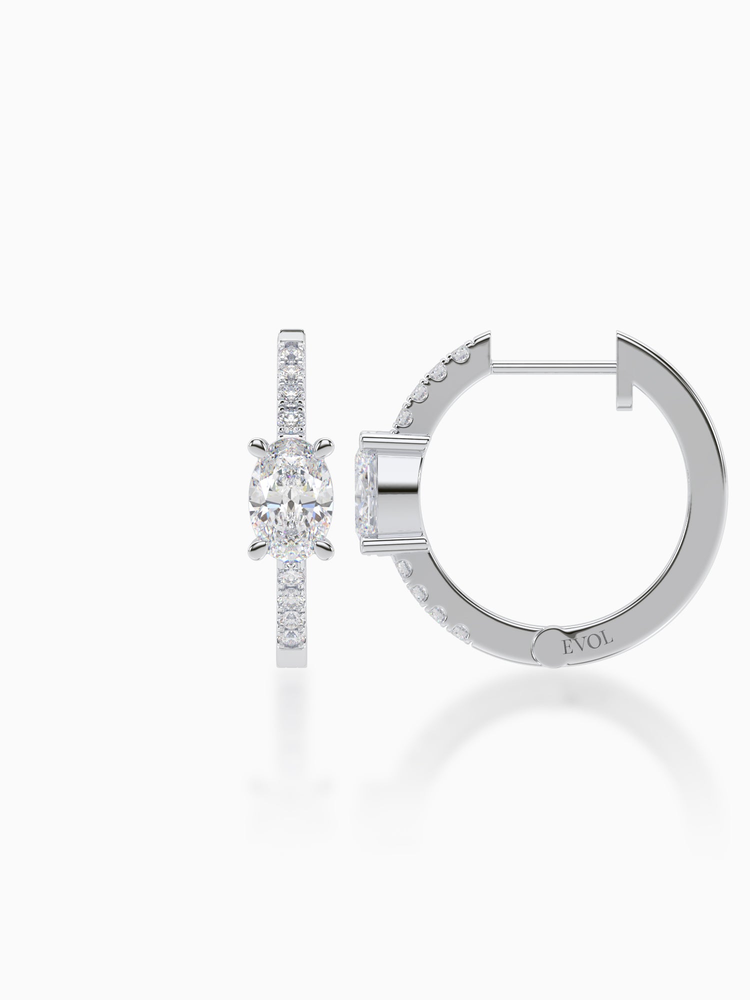 Aurora Huggie Earrings - Evol Jewels