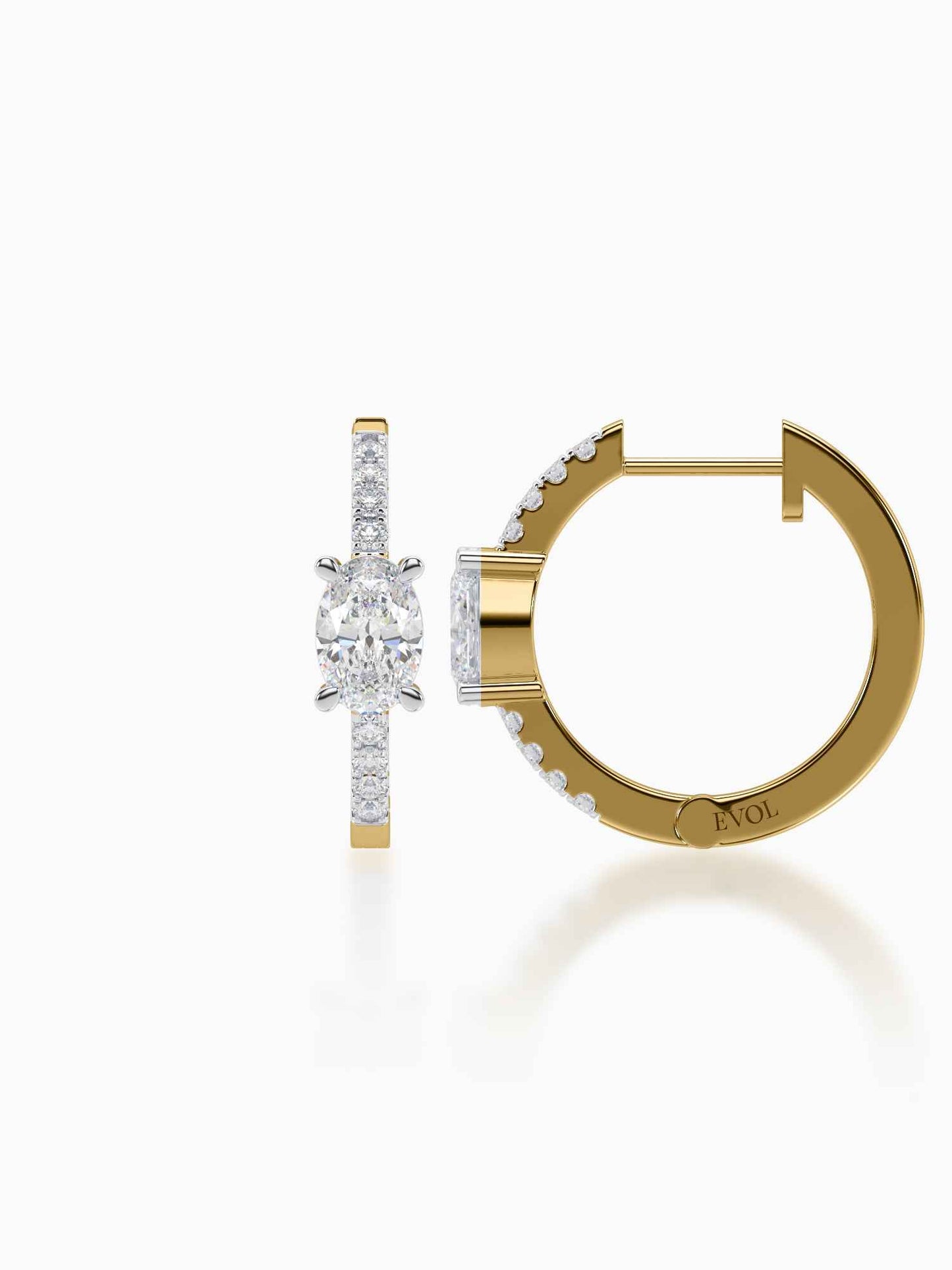 Aurora Huggie Earrings