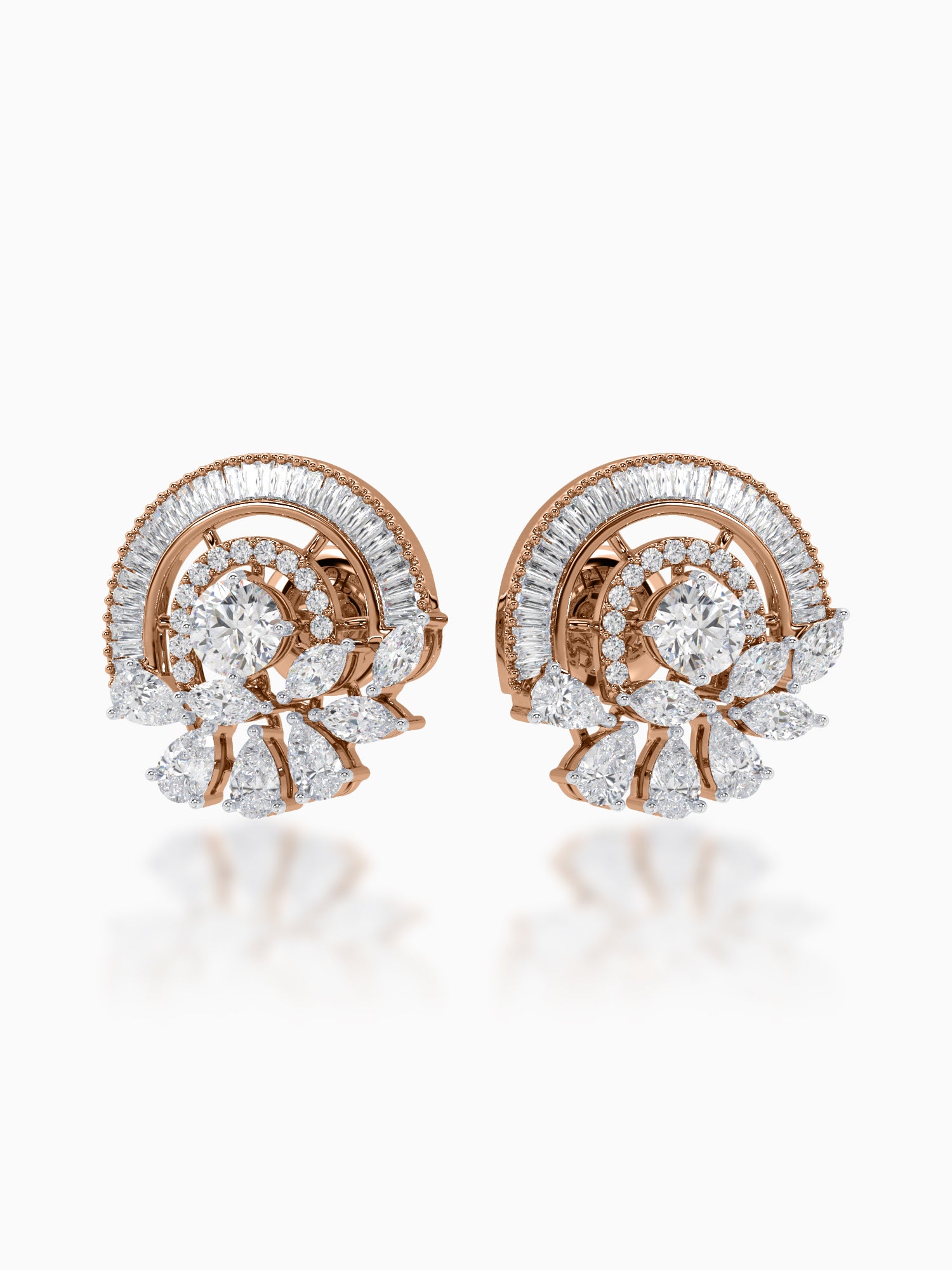 Soraya Cocktail Studs - Evol Jewels