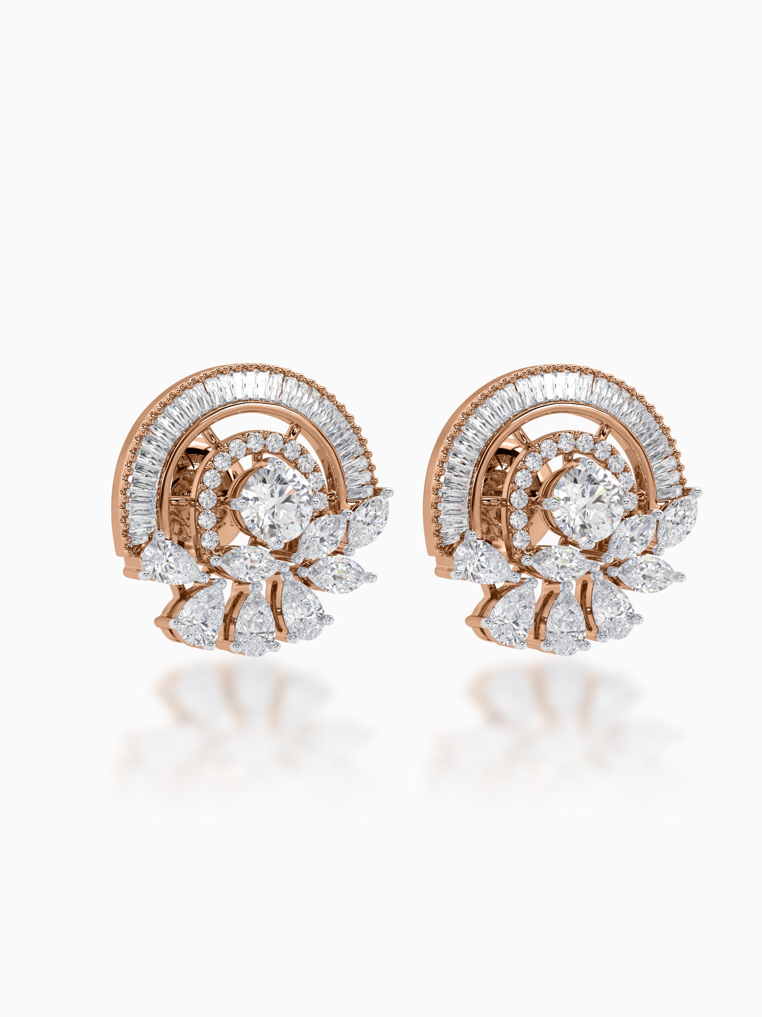 Soraya Cocktail Studs - Evol Jewels