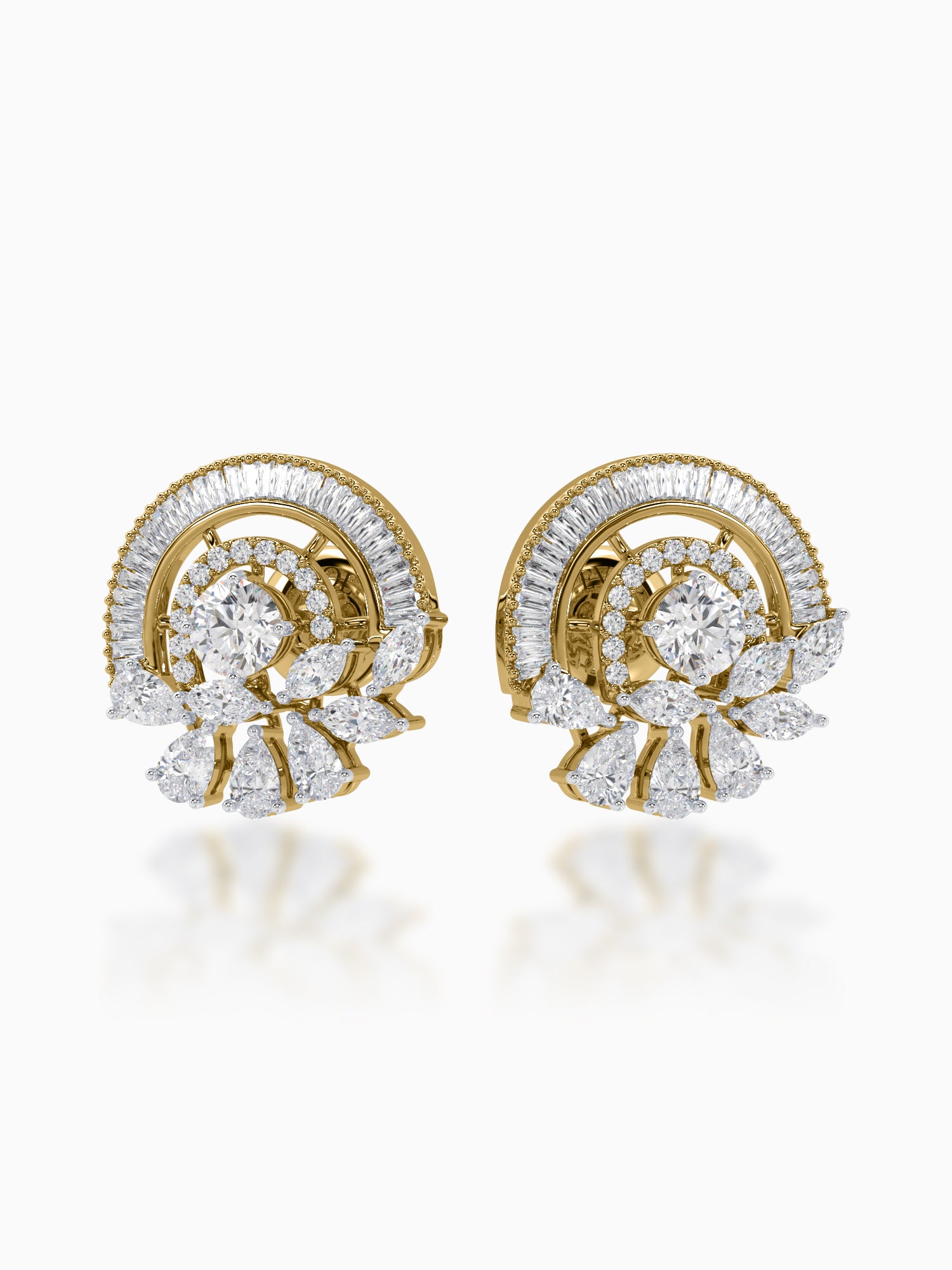 Soraya Cocktail Studs - Evol Jewels