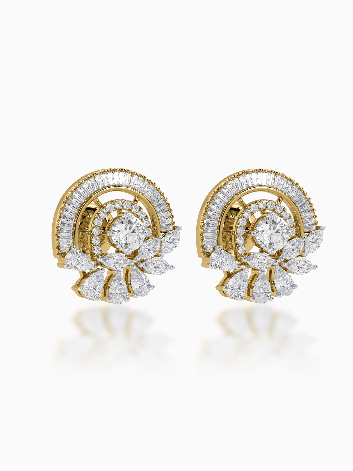 Soraya Cocktail Studs - Evol Jewels