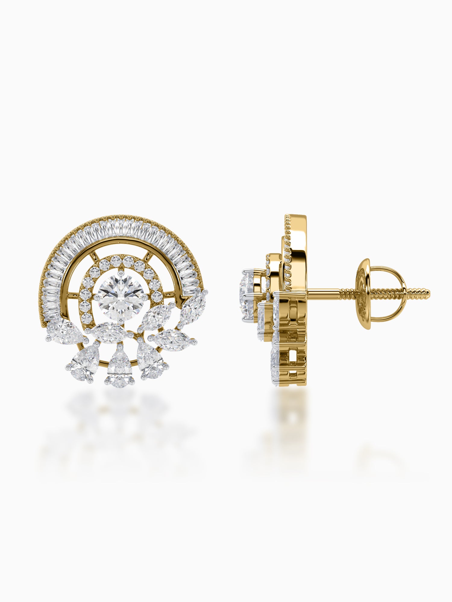 Soraya Cocktail Studs - Evol Jewels