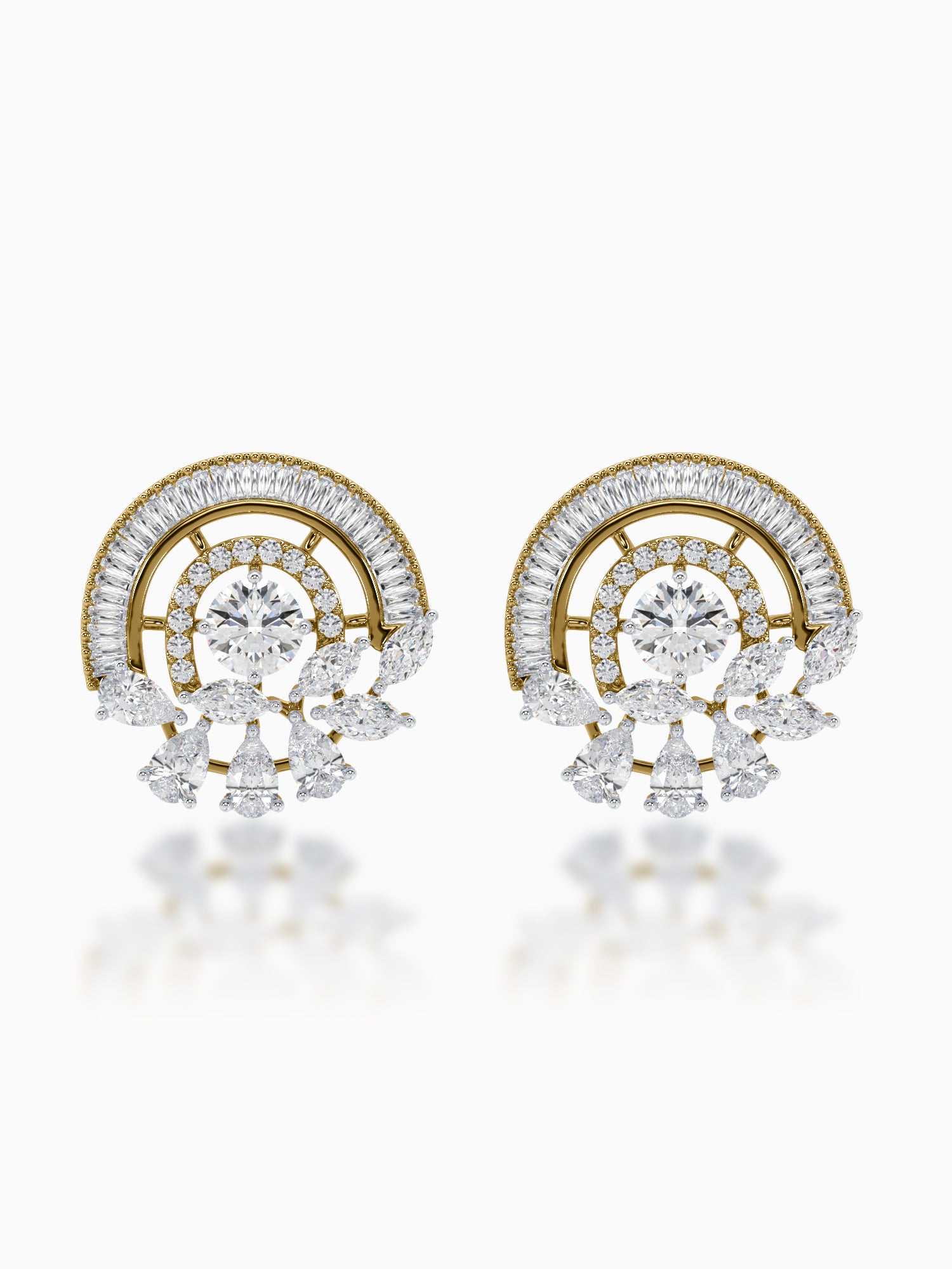 Soraya Cocktail Studs - Evol Jewels