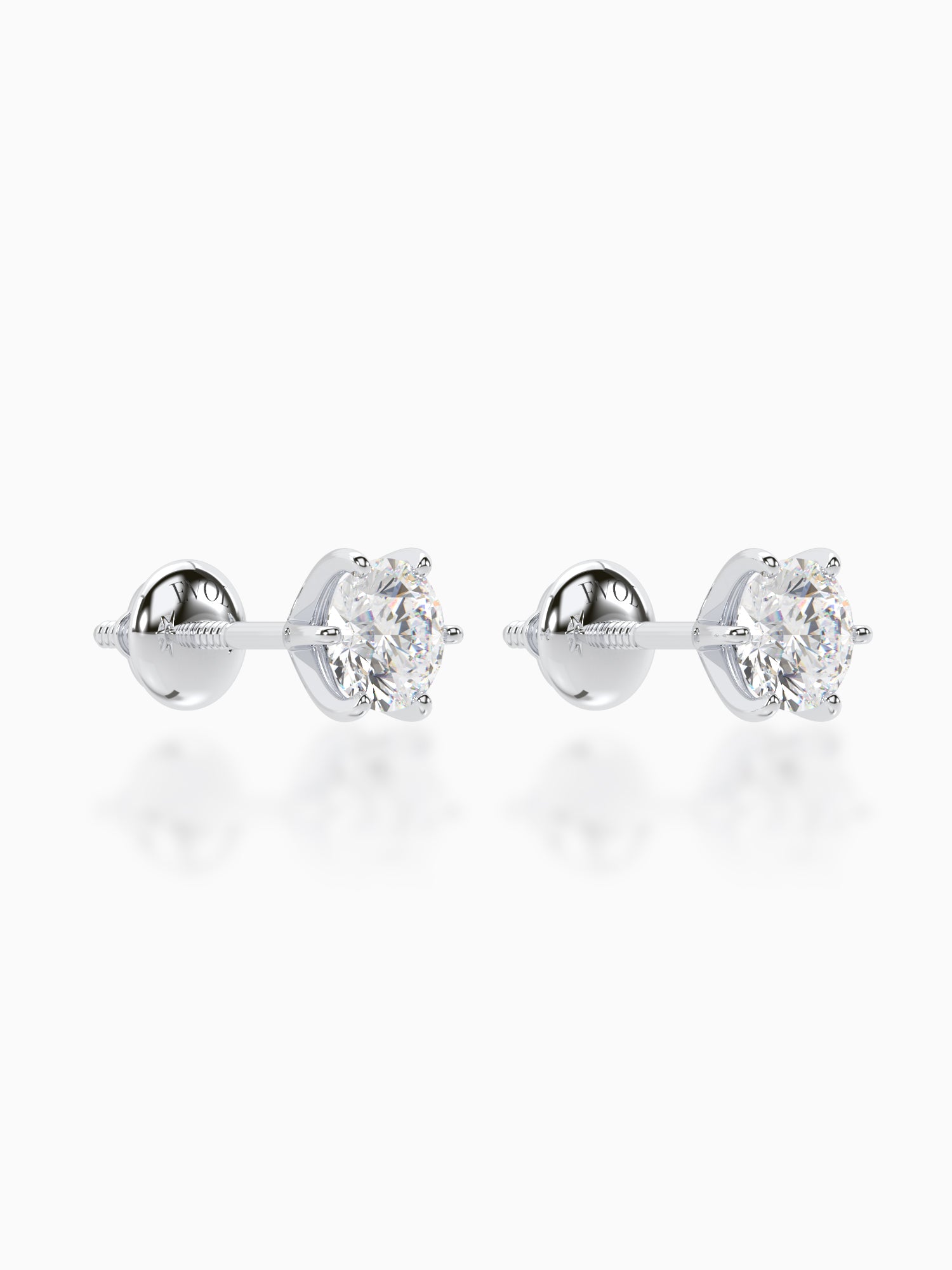 Pixie Diamond Studs - Evol Jewels