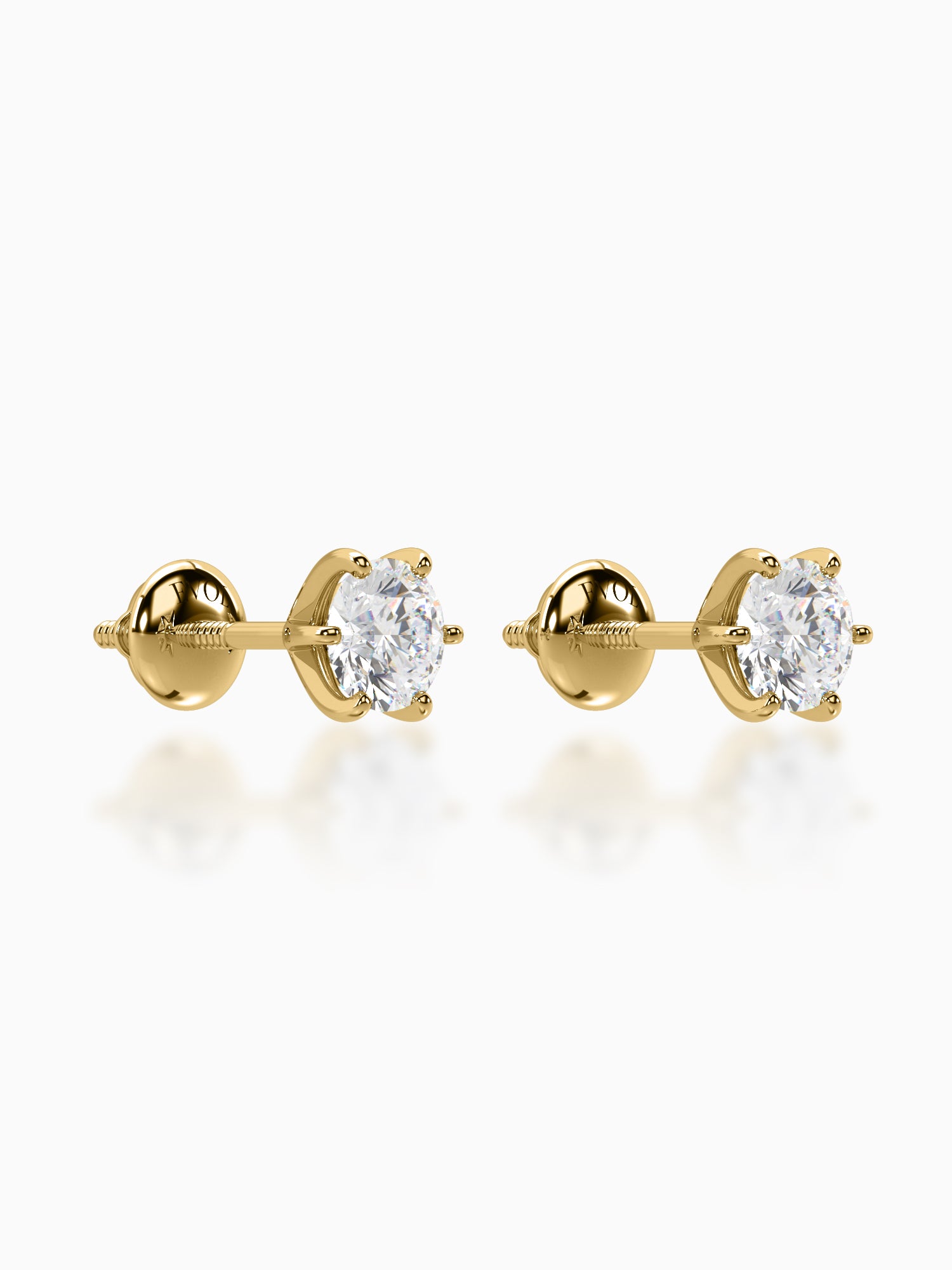 Pixie Diamond Studs - Evol Jewels
