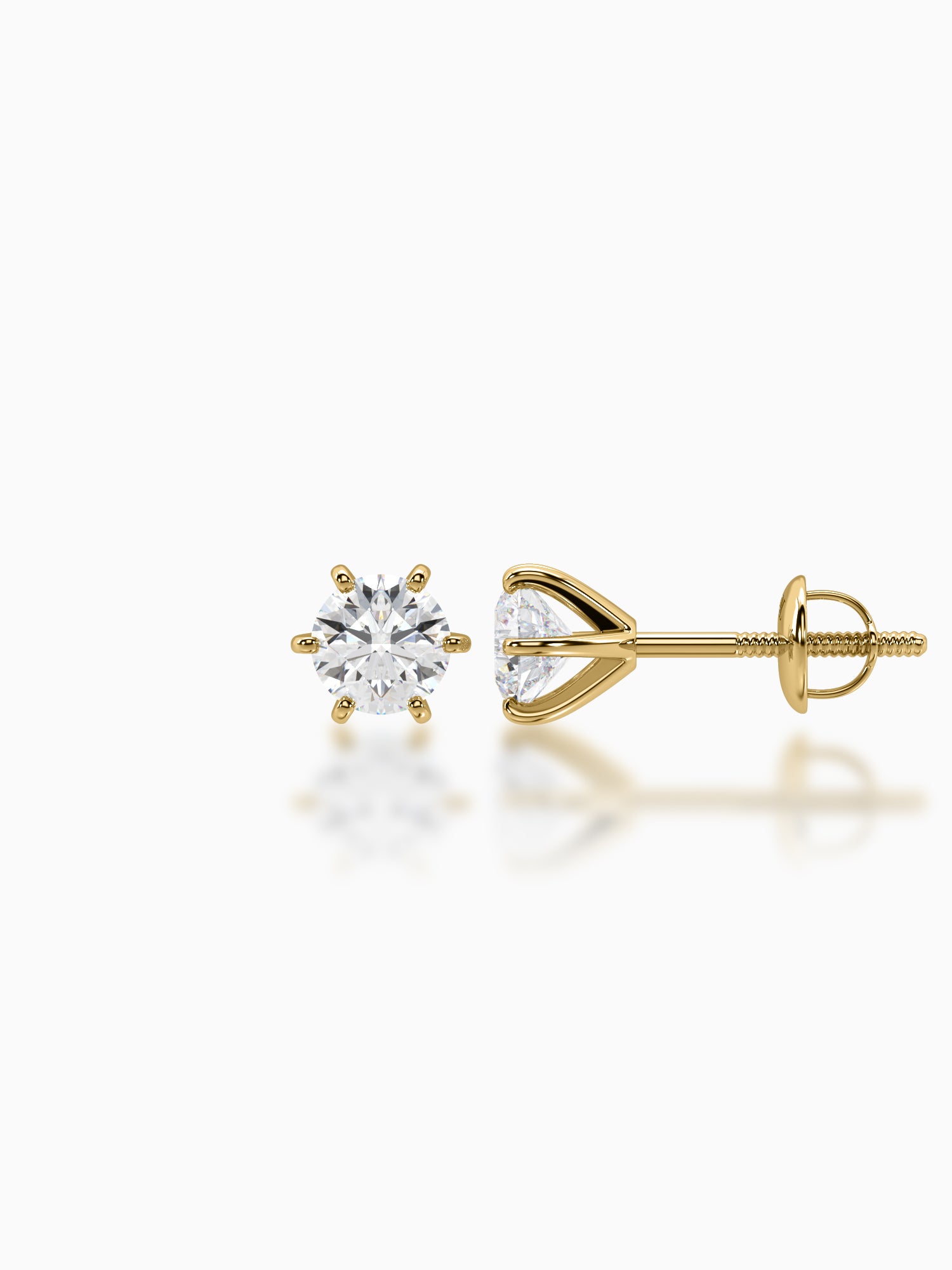 Pixie Diamond Studs - Evol Jewels