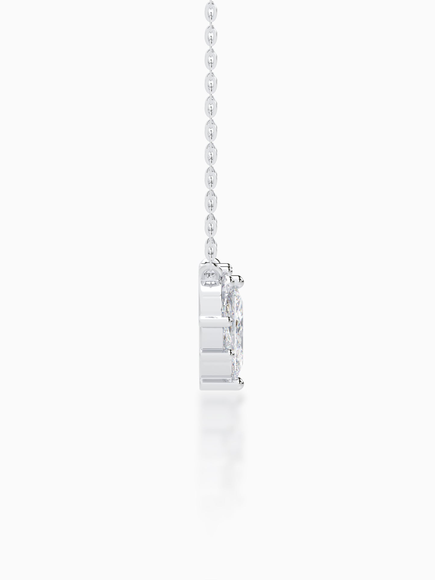 Gamut Marquise Diamond necklace - Evol Jewels