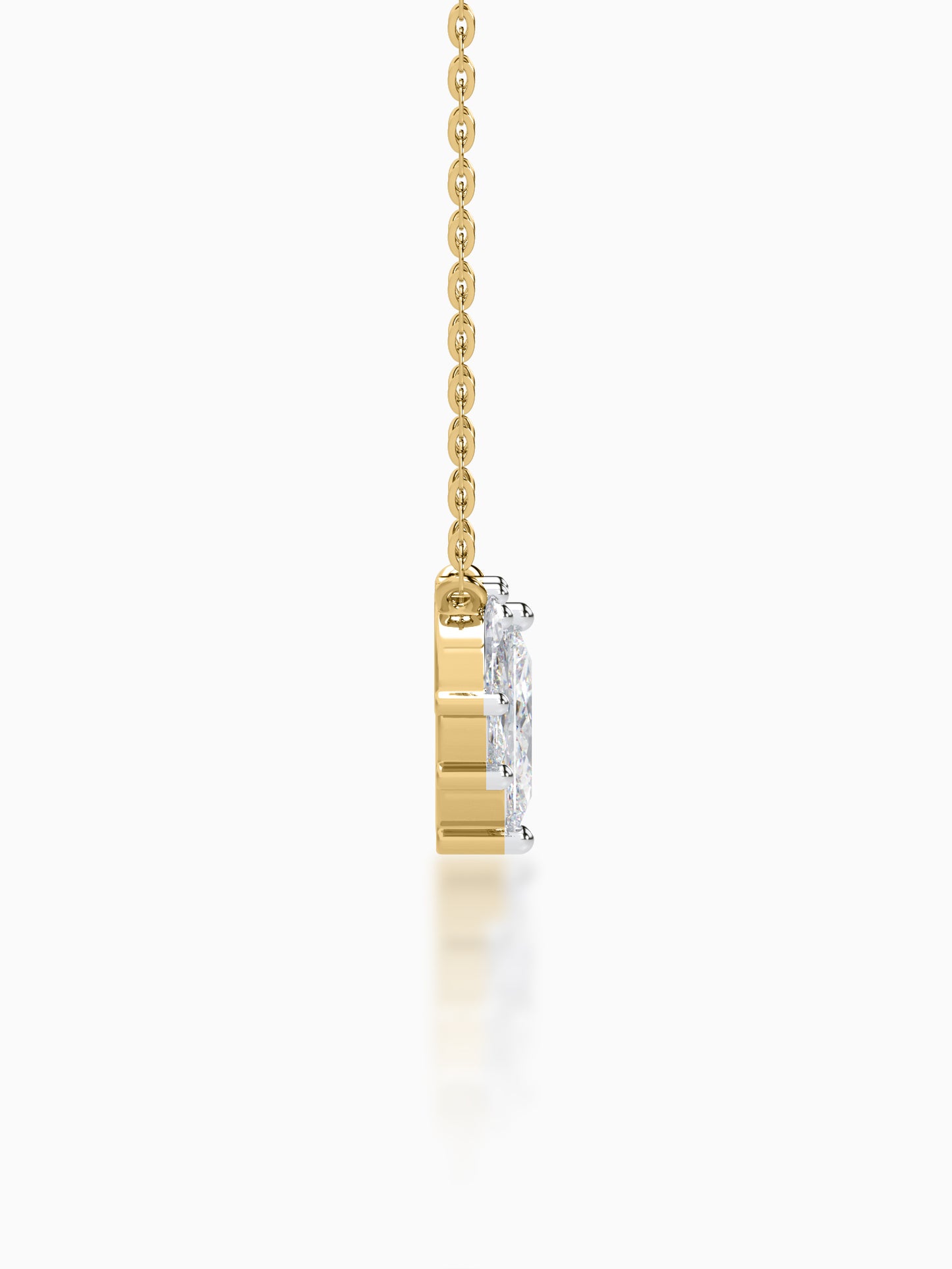 Gamut Marquise Diamond necklace - Evol Jewels