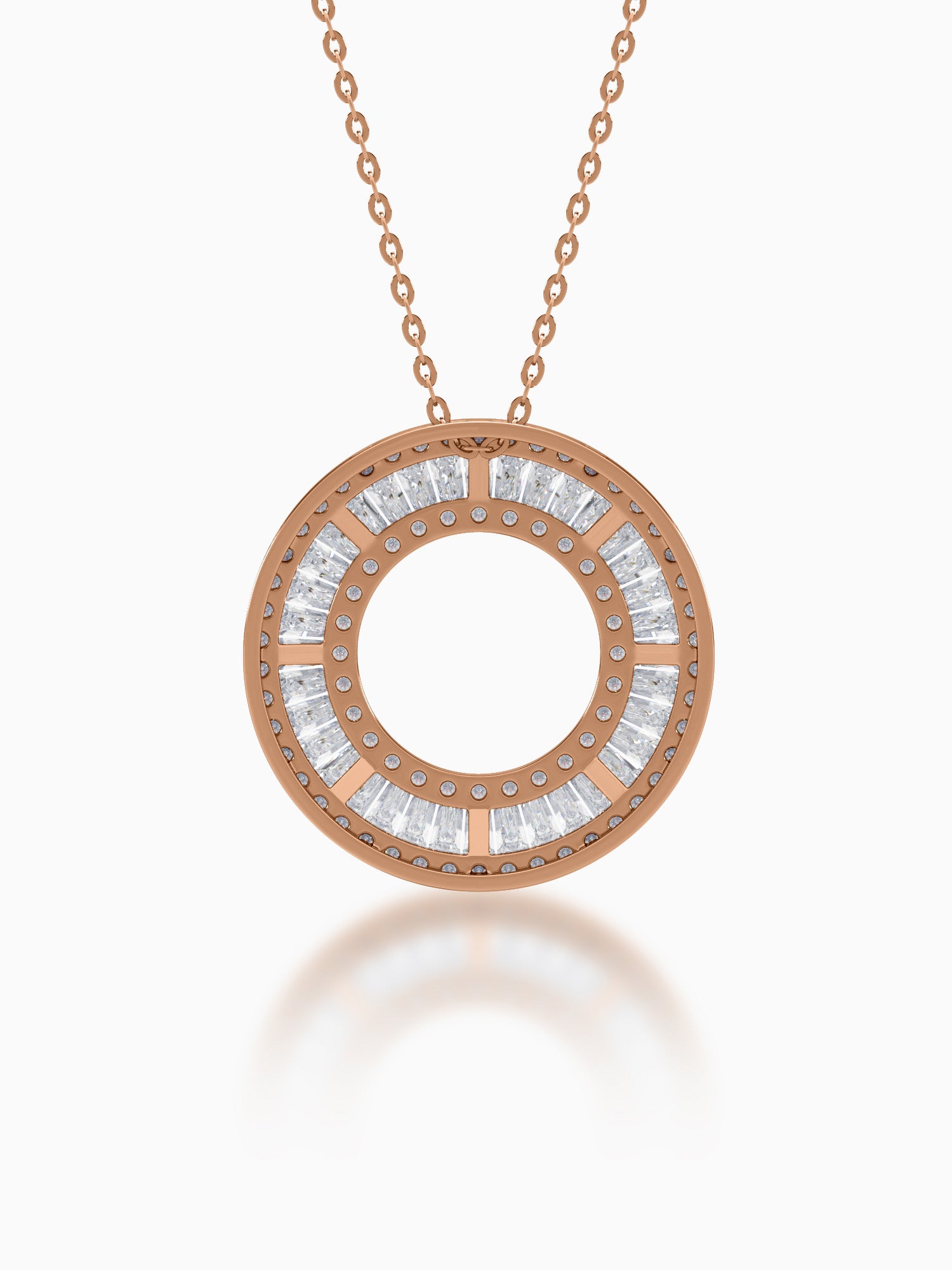 New Moon Diamond Pendant - Evol Jewels