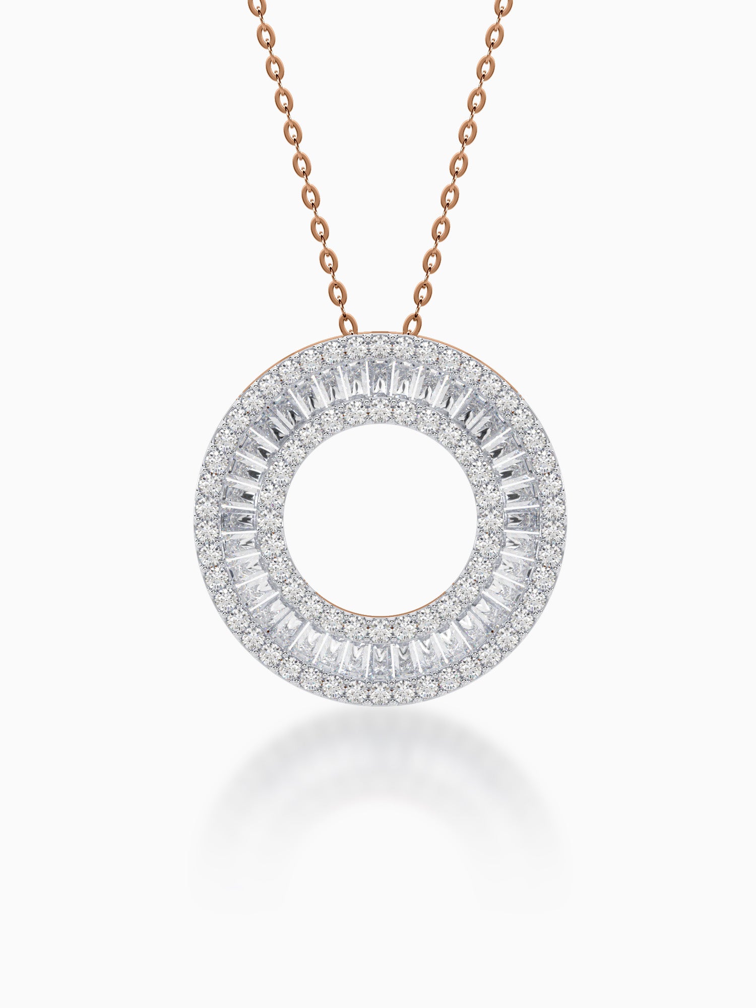 New Moon Diamond Pendant - Evol Jewels