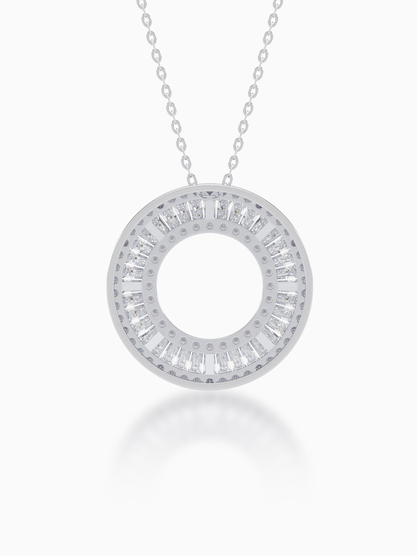 New Moon Diamond Pendant - Evol Jewels