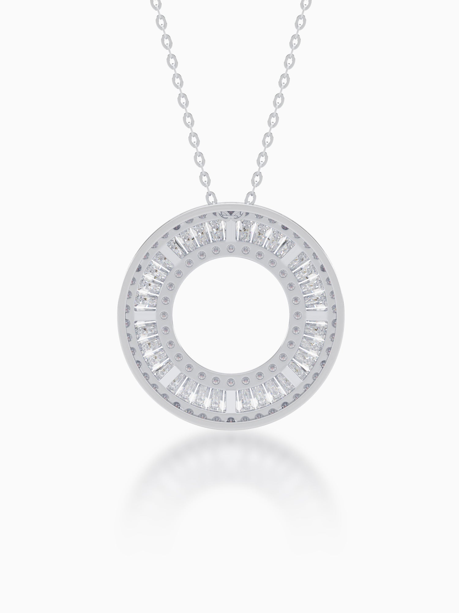 New Moon Diamond Pendant - Evol Jewels