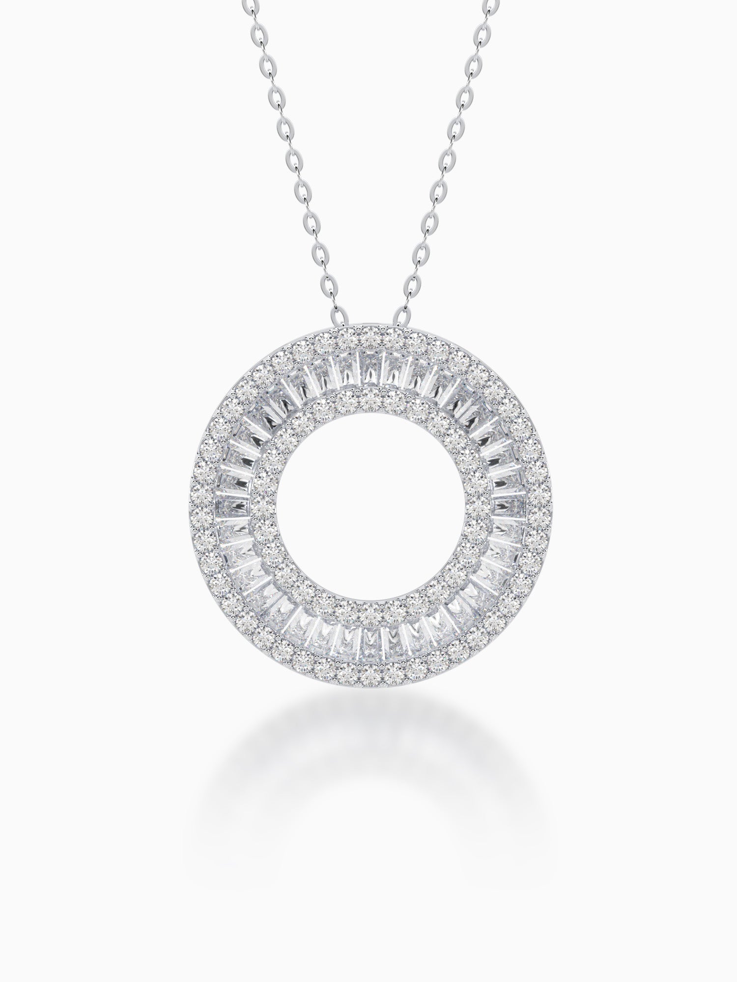 New Moon Diamond Pendant - Evol Jewels