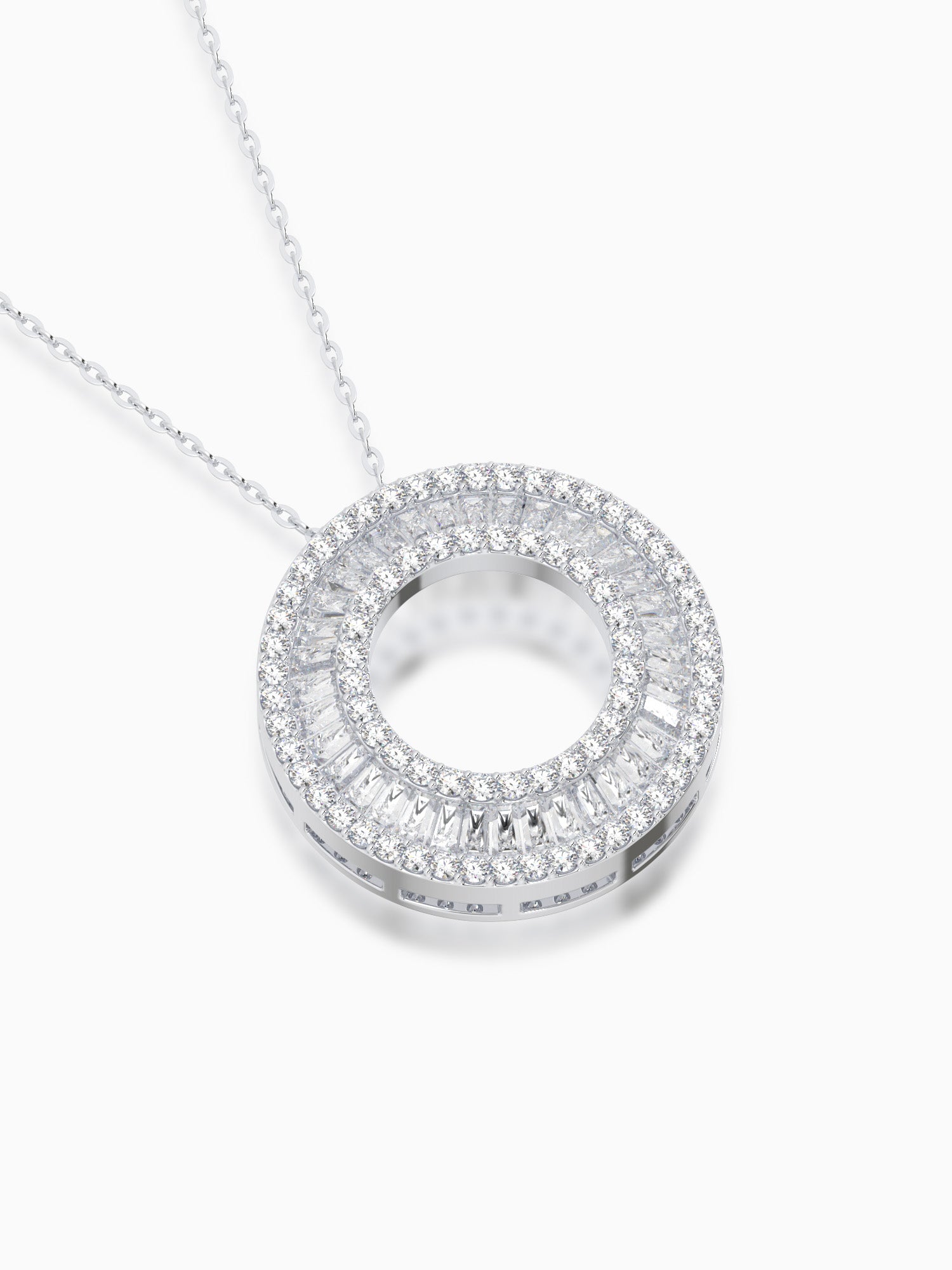 New Moon Diamond Pendant - Evol Jewels