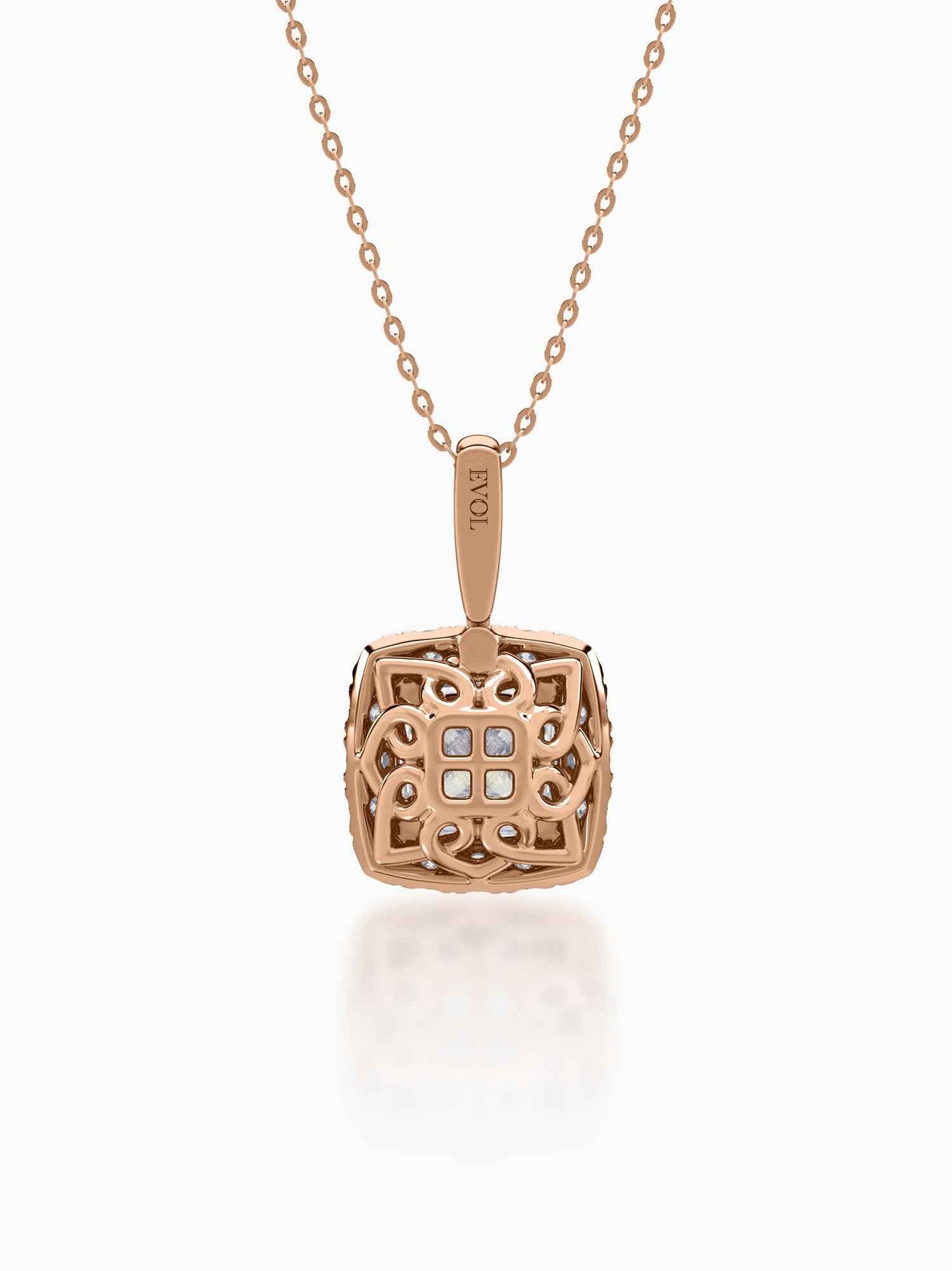 Aspire Diamond Halo Pendant