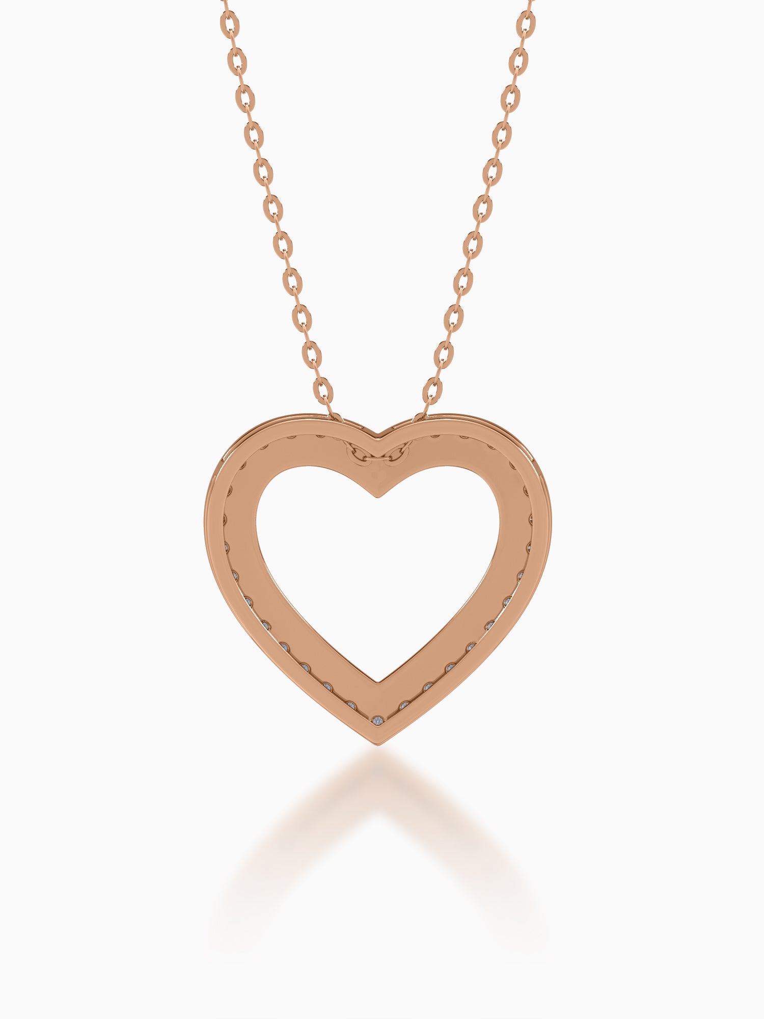 Valentine Diamond Pendant - Evol Jewels